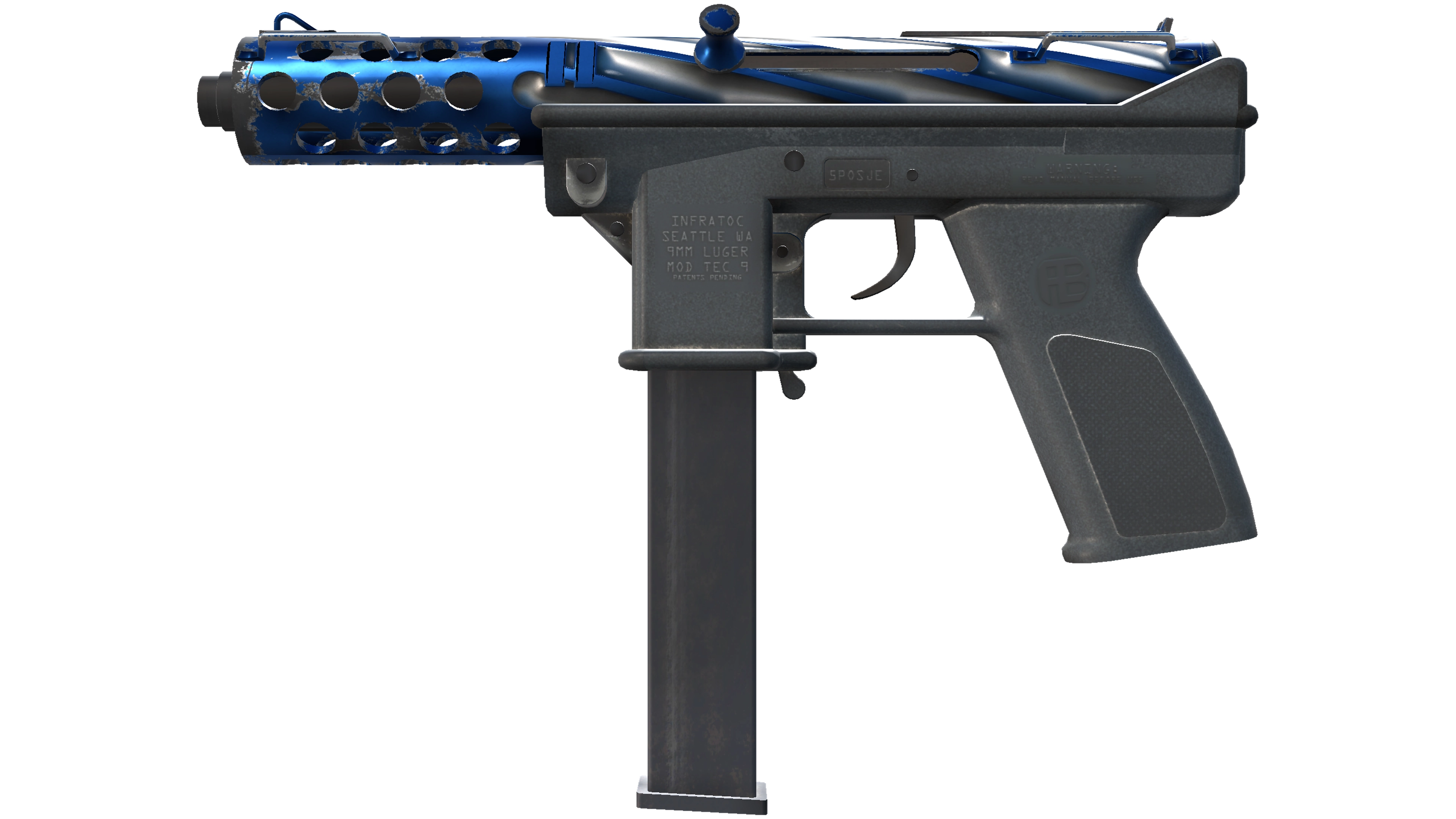 Tec-9 | Titanium Bit (Minimal Wear)
