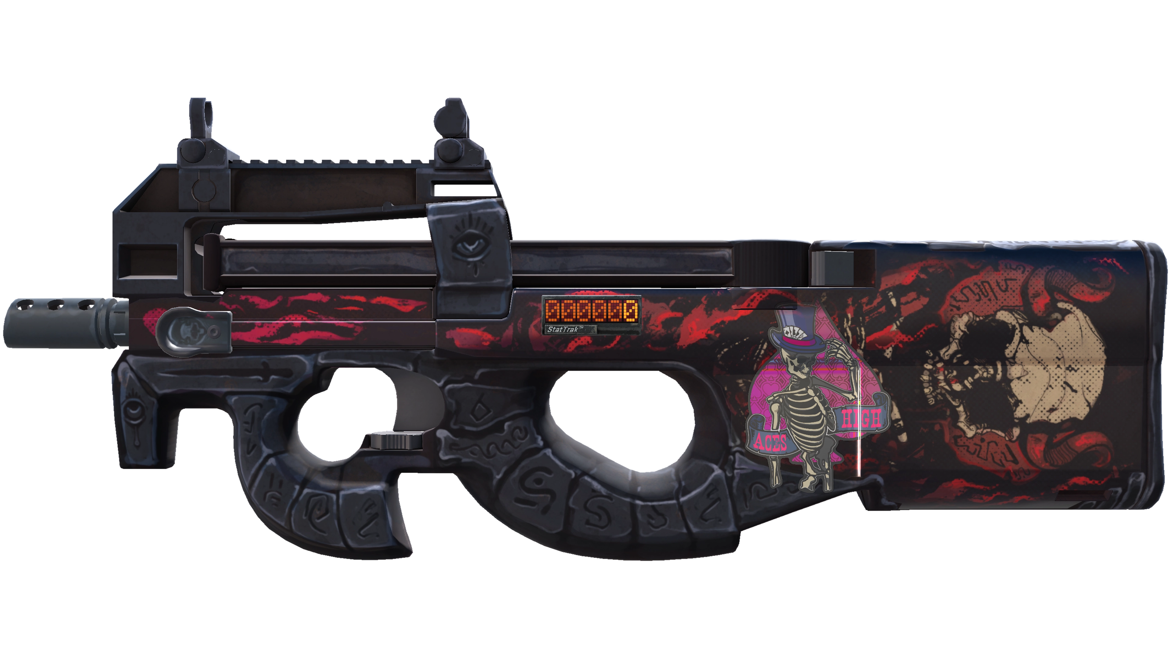 StatTrak™ P90 | Shallow Grave (Factory New)