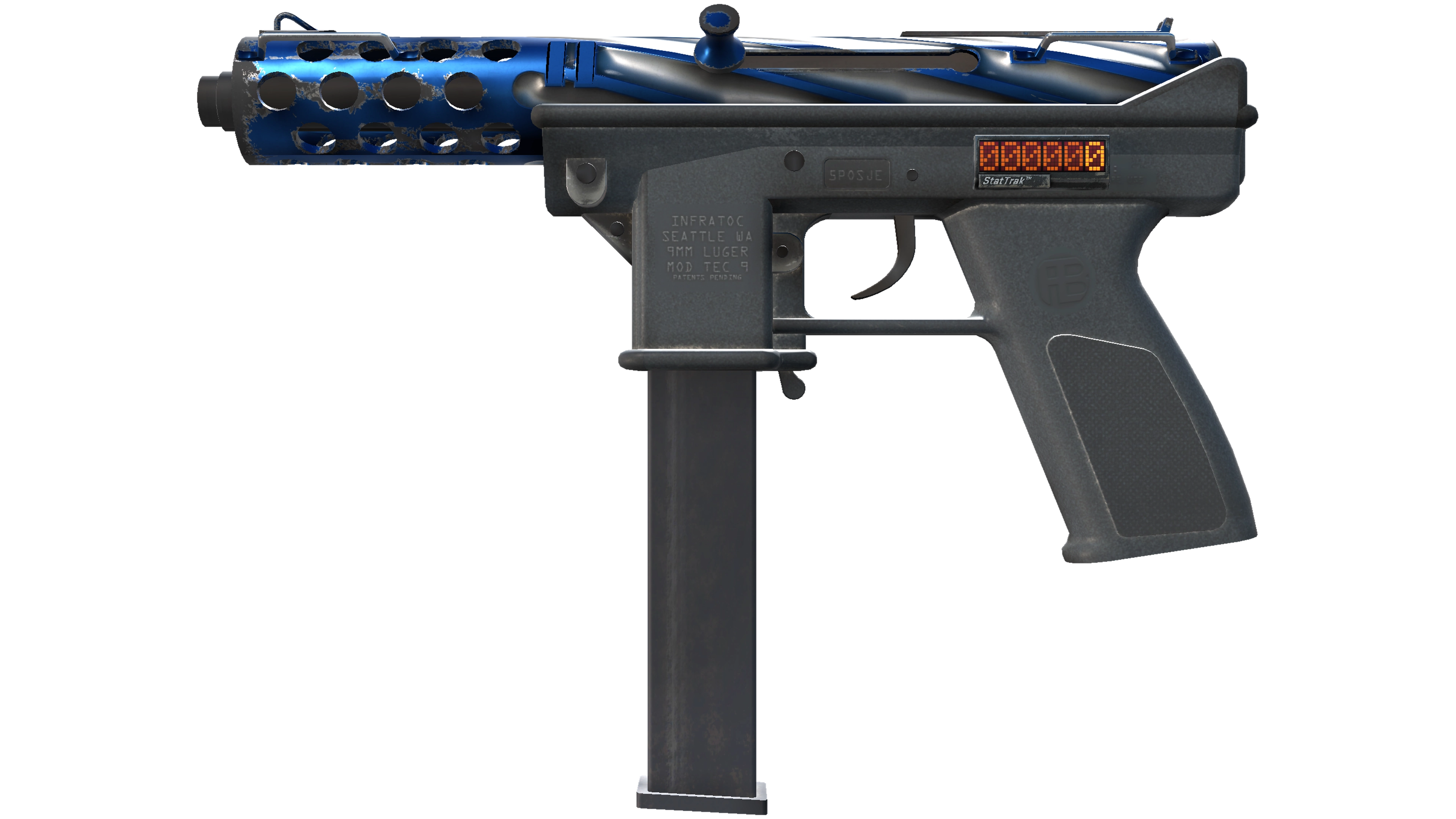 StatTrak™ Tec-9 | Titanium Bit (Field-Tested) thumbnail
