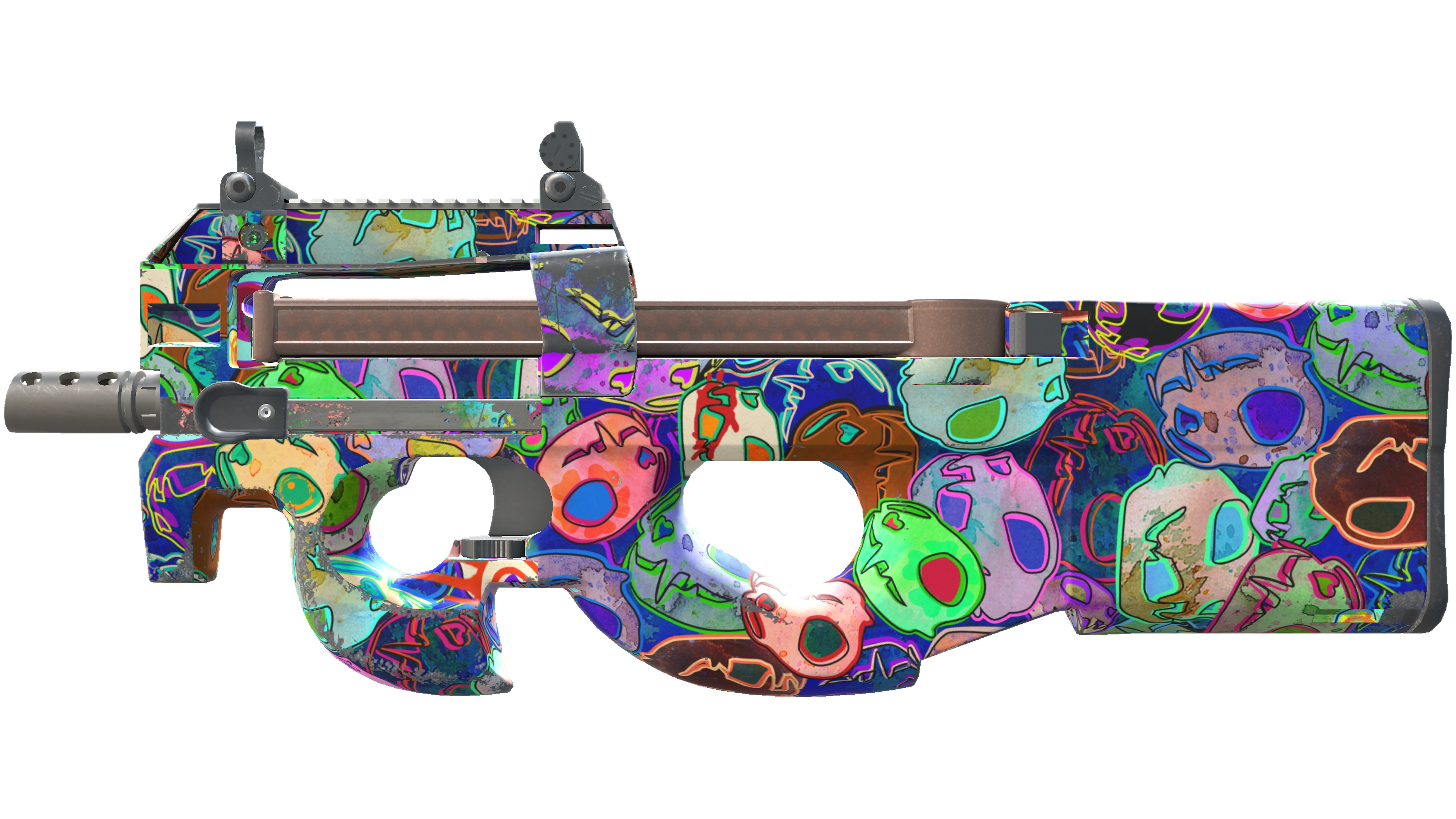 P90 | Death by Kitty (Minimal Wear)