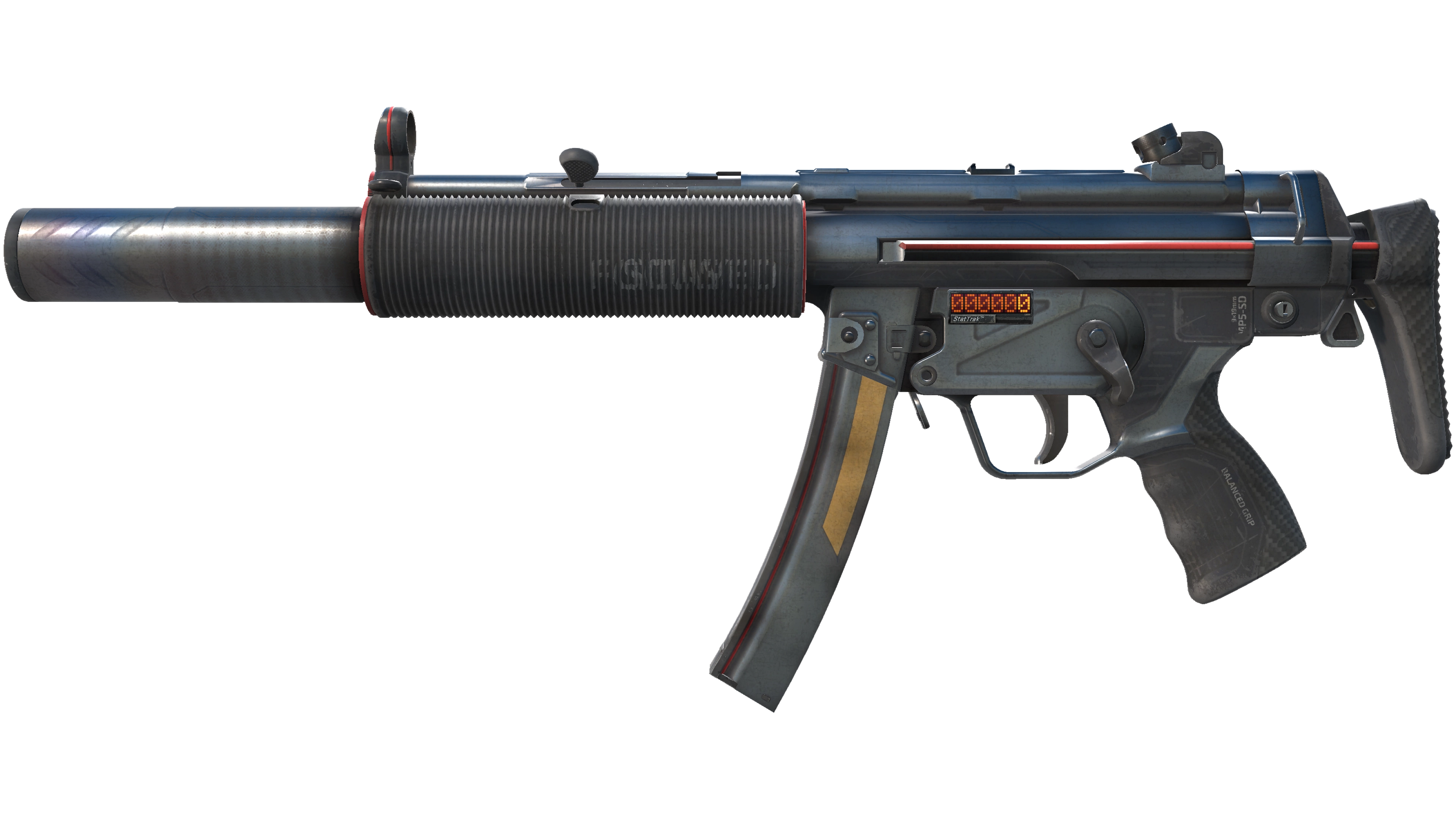 StatTrak™ MP5-SD | Focus (Well-Worn) thumbnail