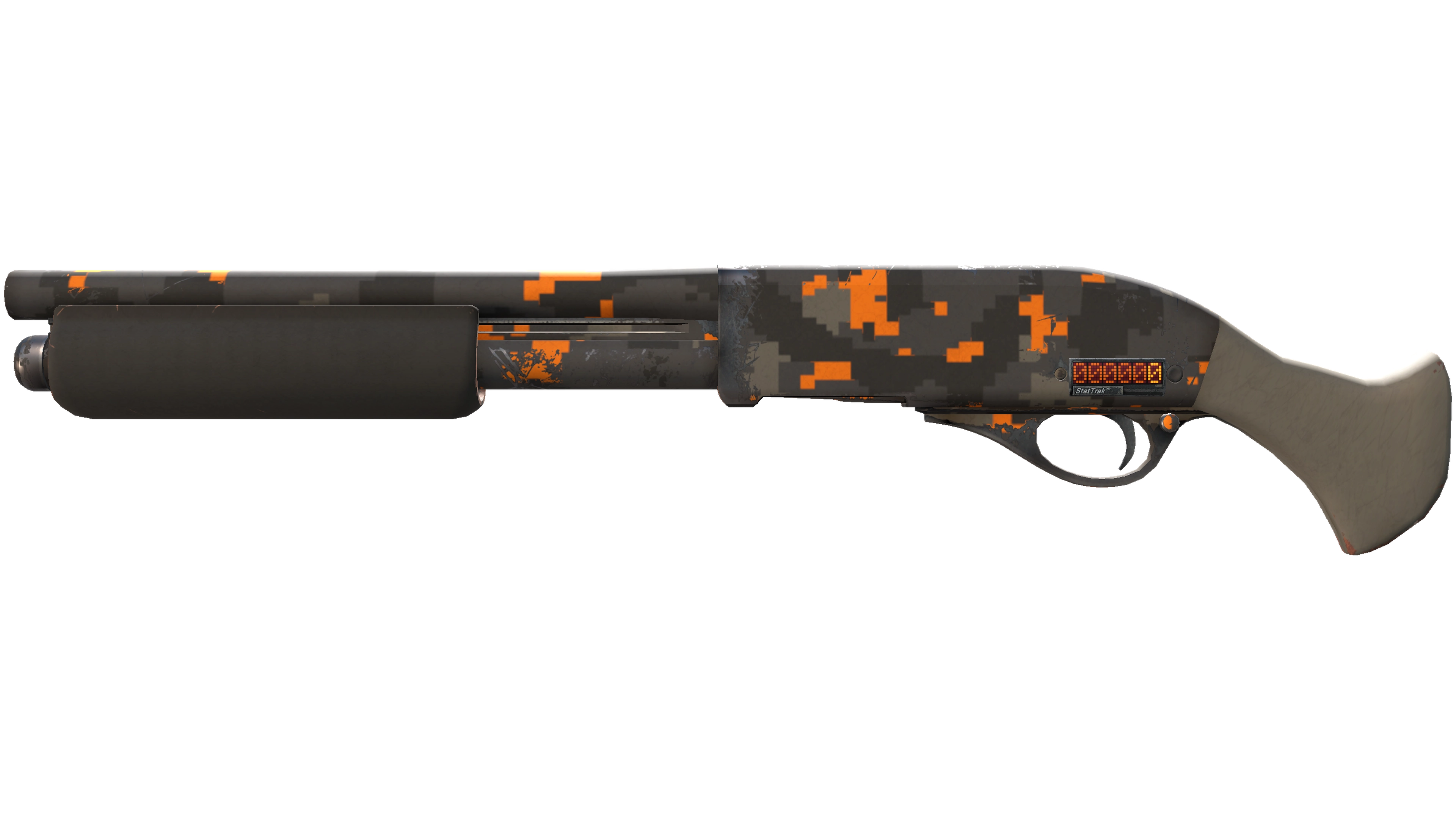 StatTrak™ Sawed-Off | Orange DDPAT (Field-Tested)