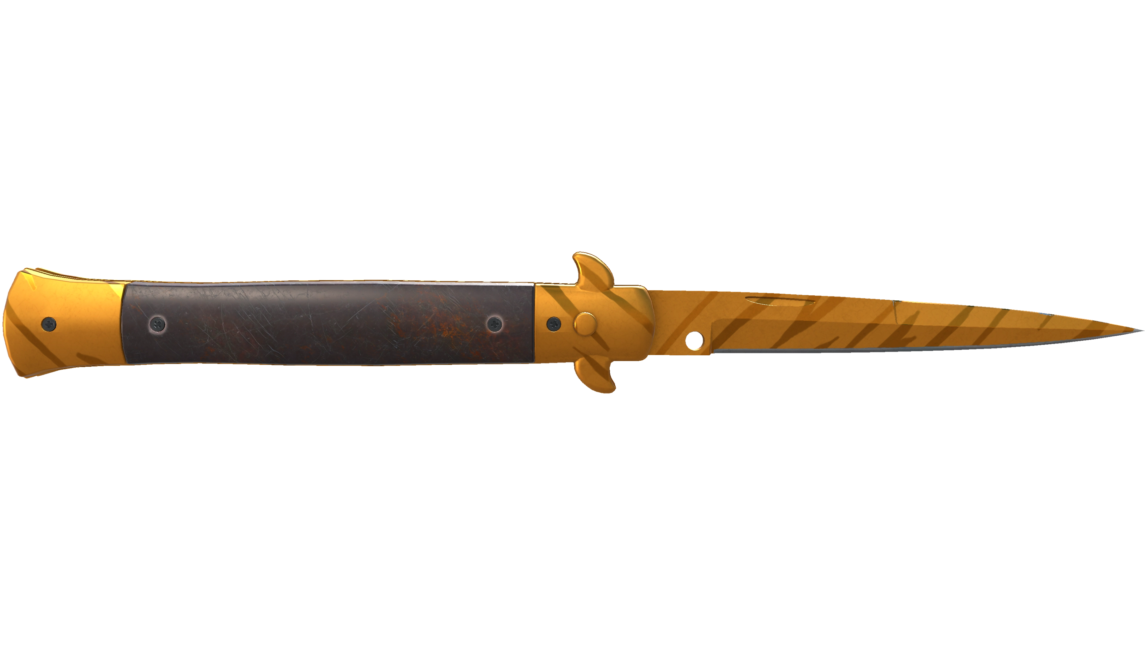 Vorschau von ★ StatTrak™ Stiletto Knife | Tiger Tooth (Factory New)