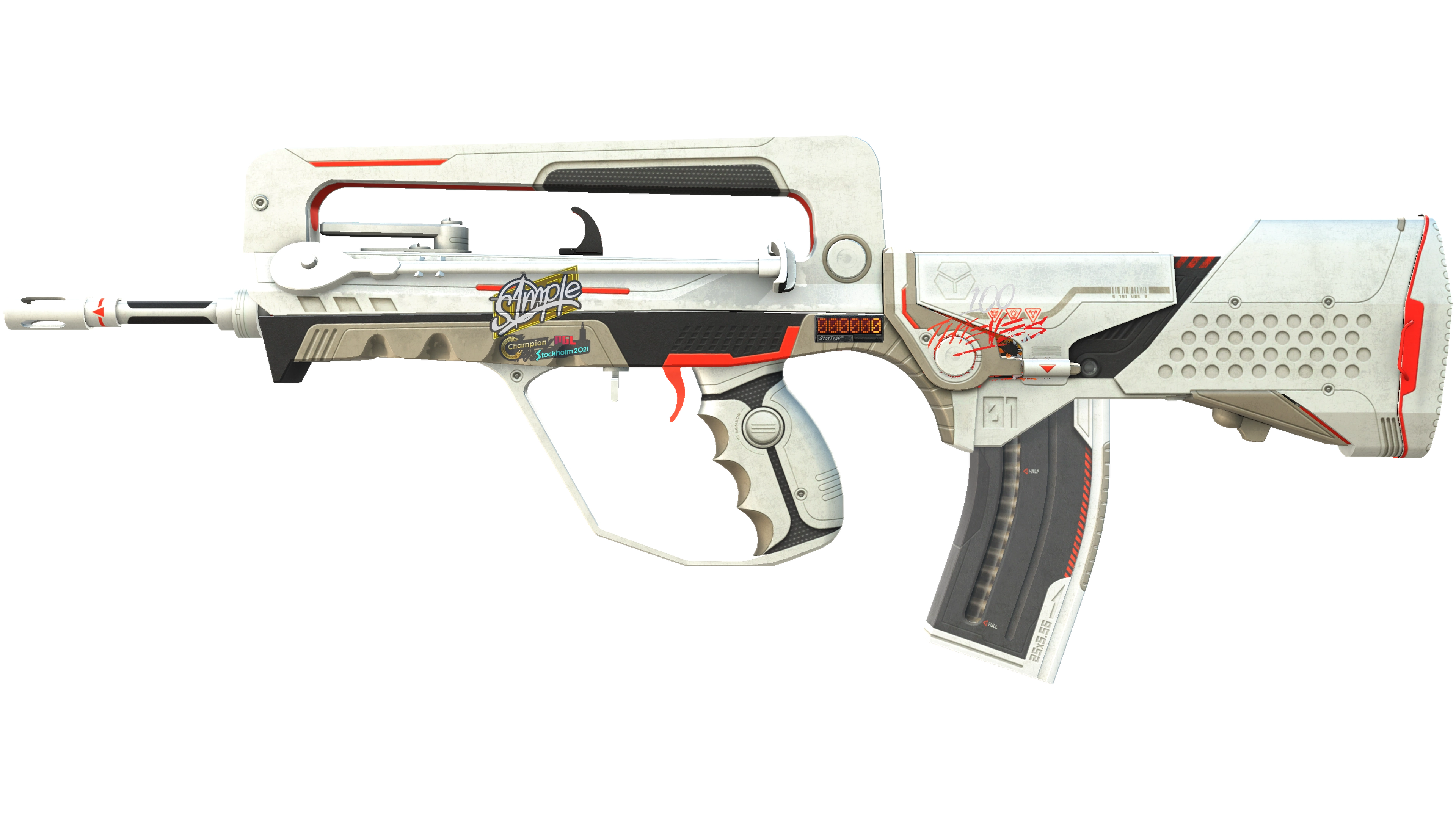 StatTrak™ FAMAS | Mecha Industries (Field-Tested)