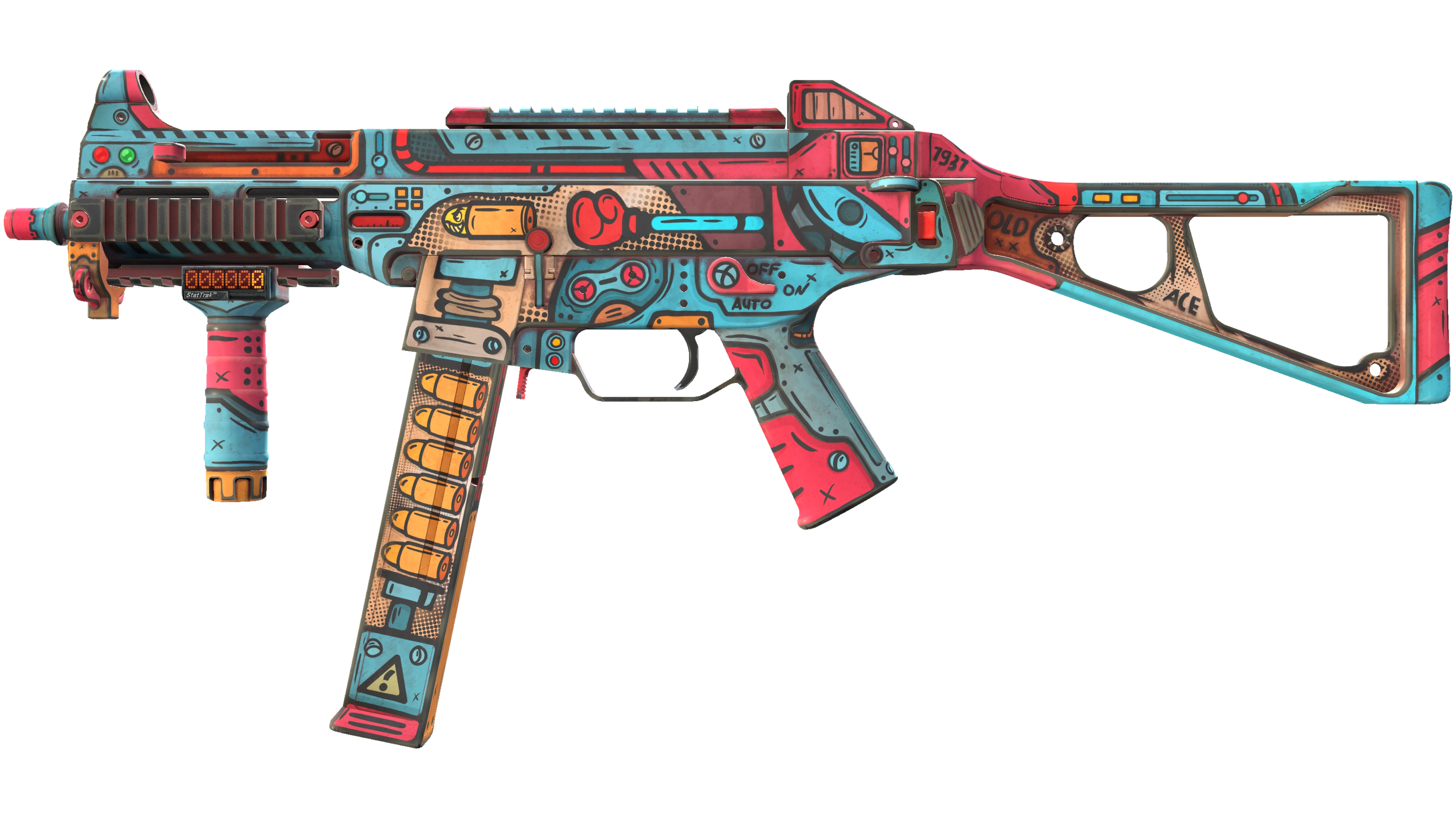 StatTrak™ UMP-45 | K.O. Factory (Factory New)