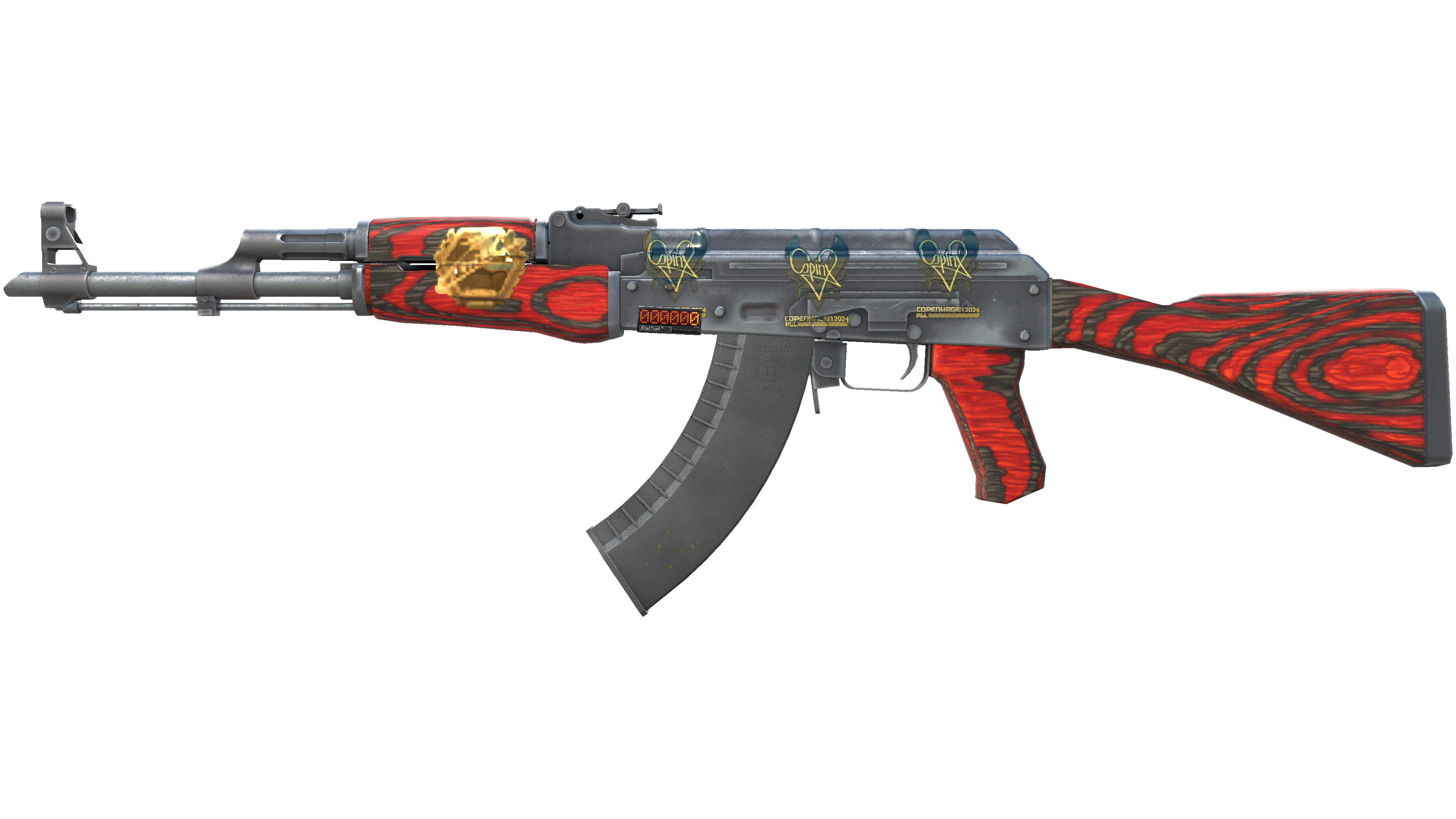 StatTrak™ AK-47 | Red Laminate (Field-Tested)