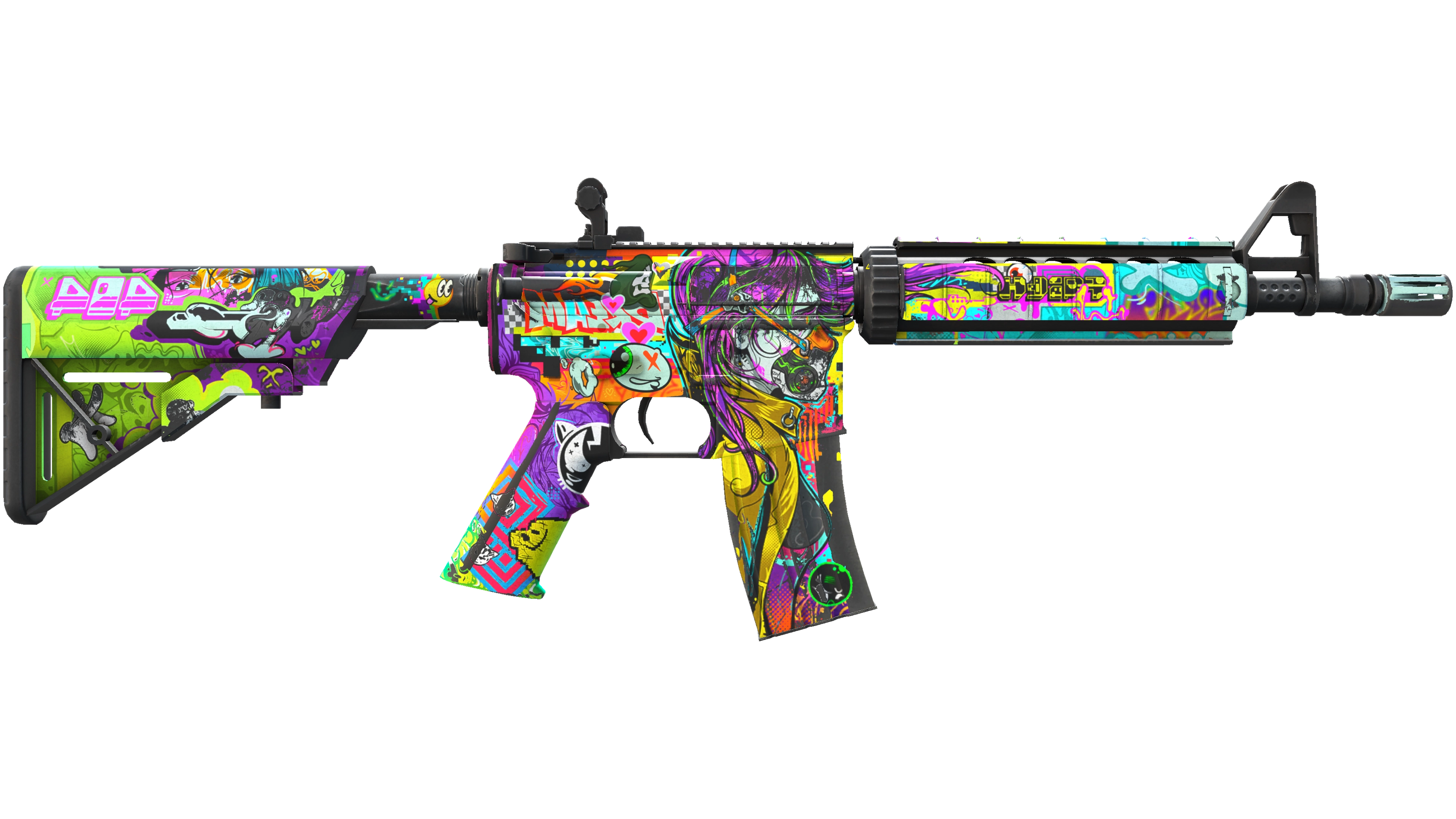 StatTrak™ M4A4 | In Living Color (Field-Tested) thumbnail