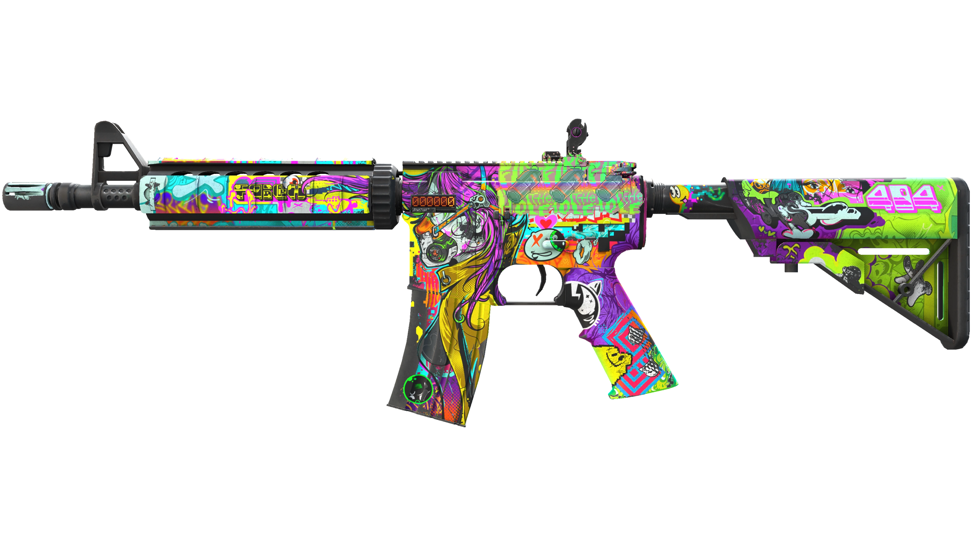 StatTrak™ M4A4 | In Living Color (Field-Tested) thumbnail