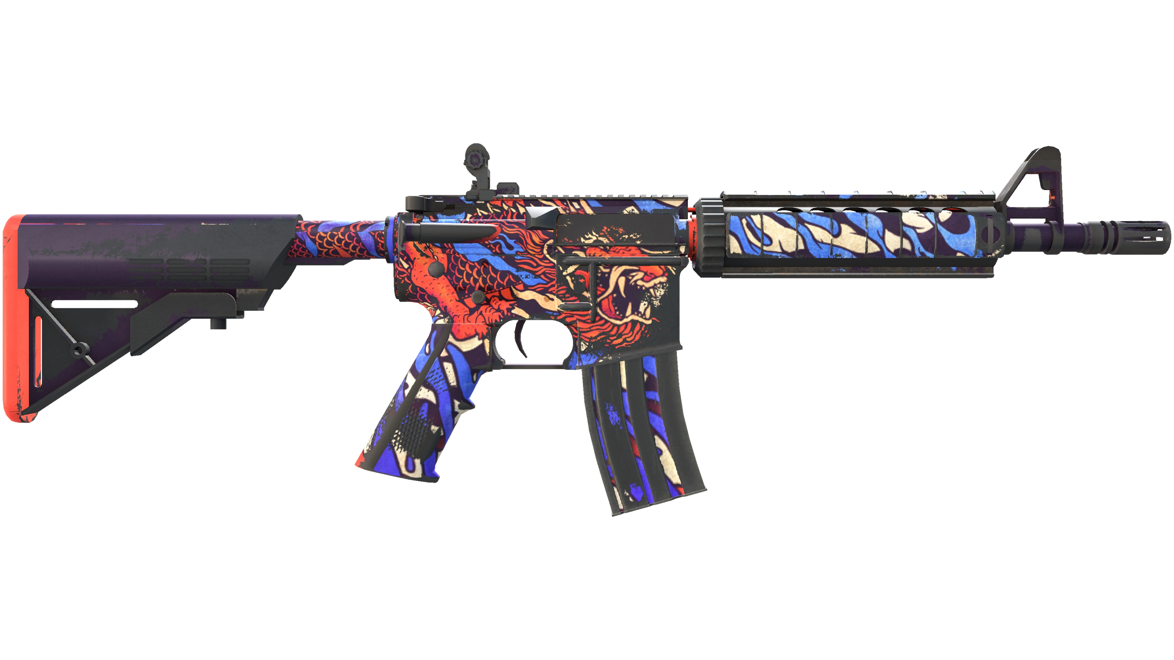 Miniatura de StatTrak™ M4A4 | 龍王 (Dragon King) (Field-Tested)