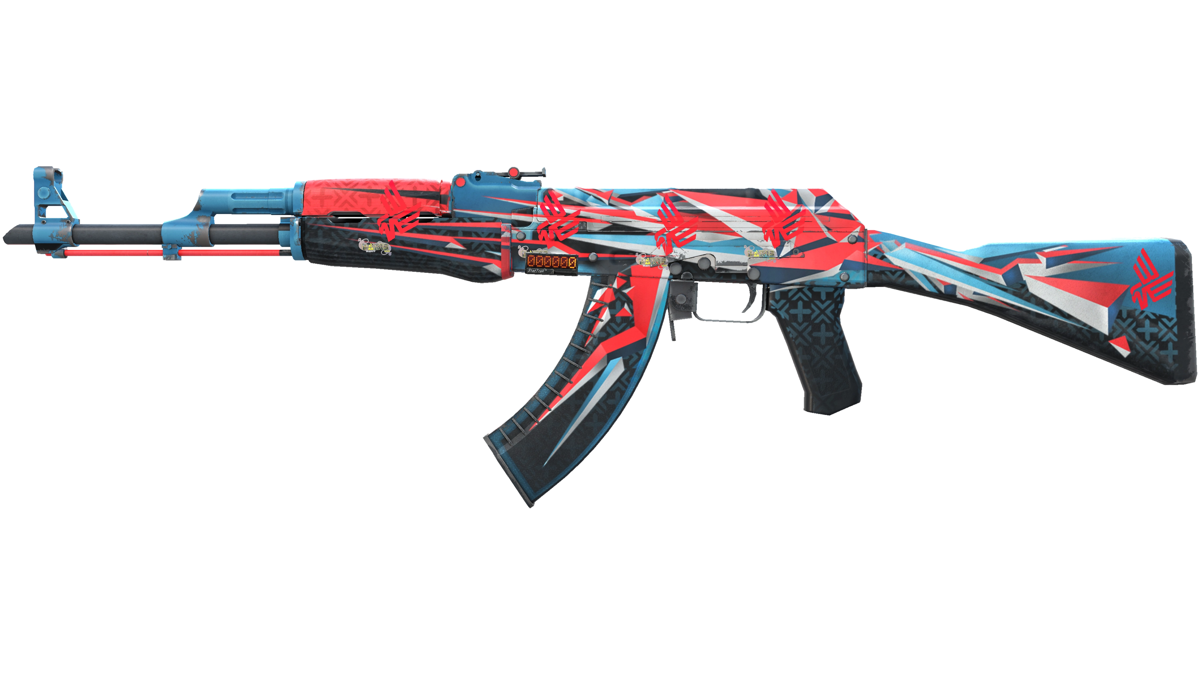 StatTrak™ AK-47 | Point Disarray (Minimal Wear) thumbnail