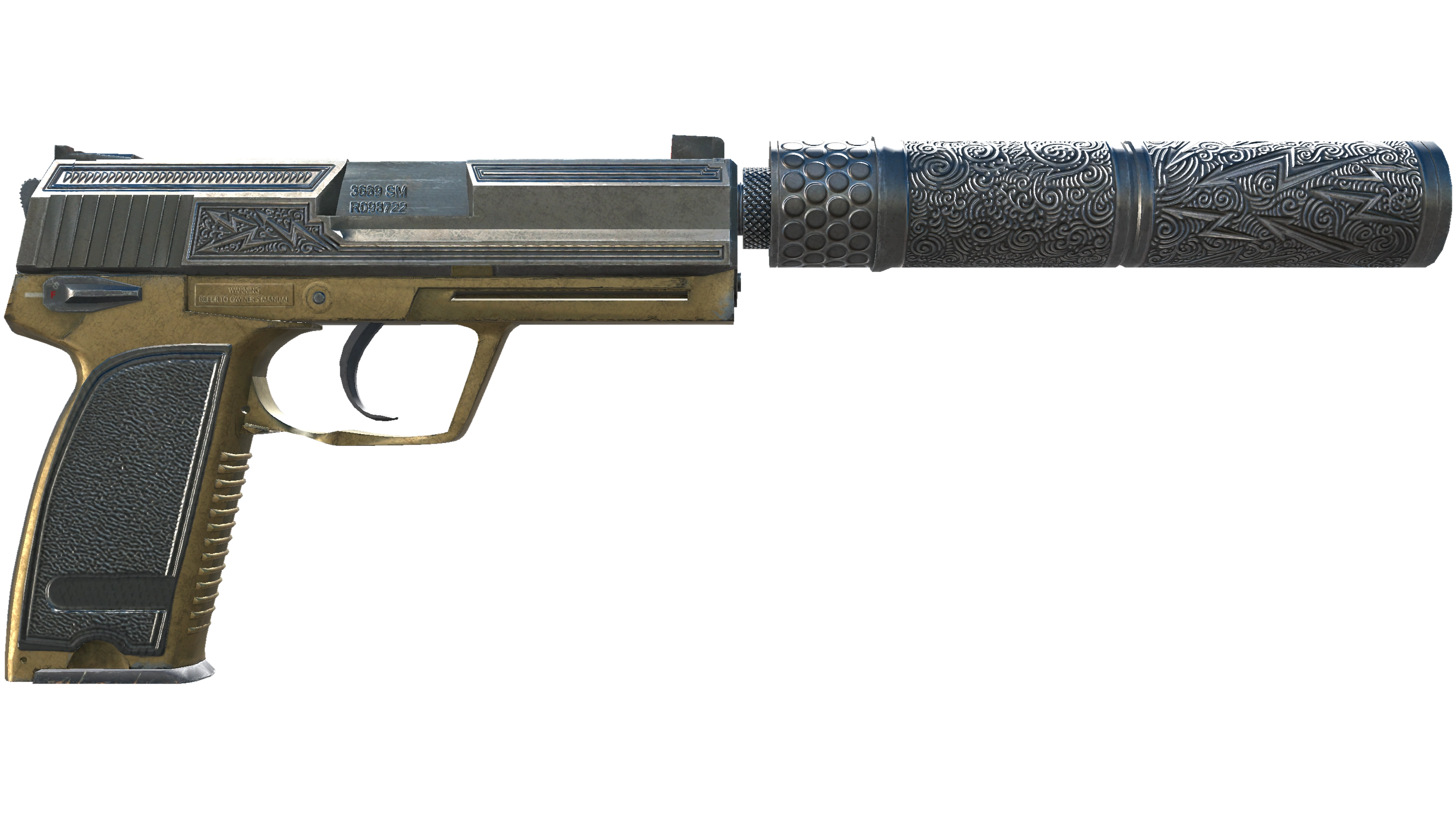 صورة مصغرة لـ USP-S | Lead Conduit (Battle-Scarred)