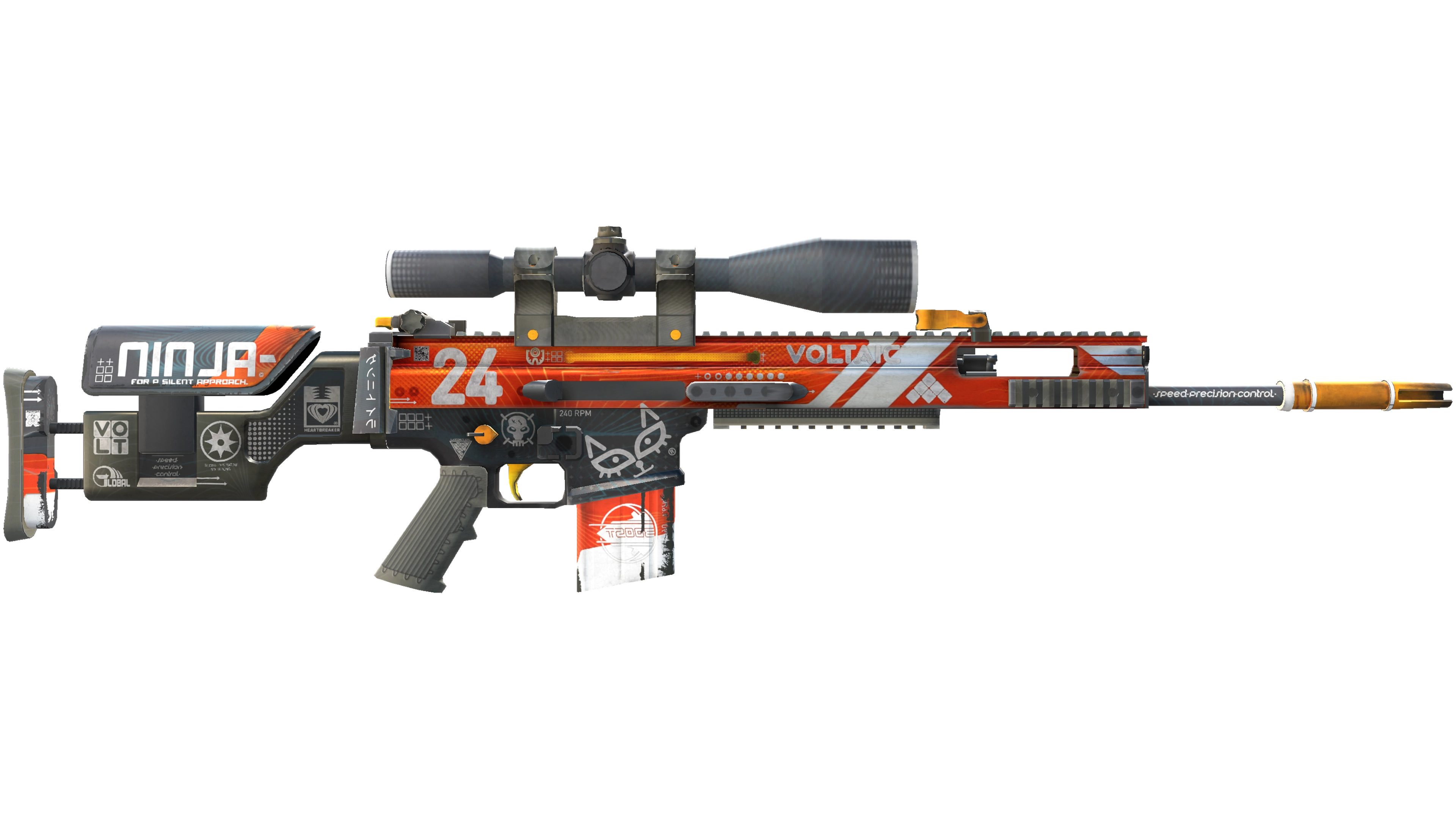 StatTrak™ SCAR-20 | Bloodsport (Field-Tested) thumbnail