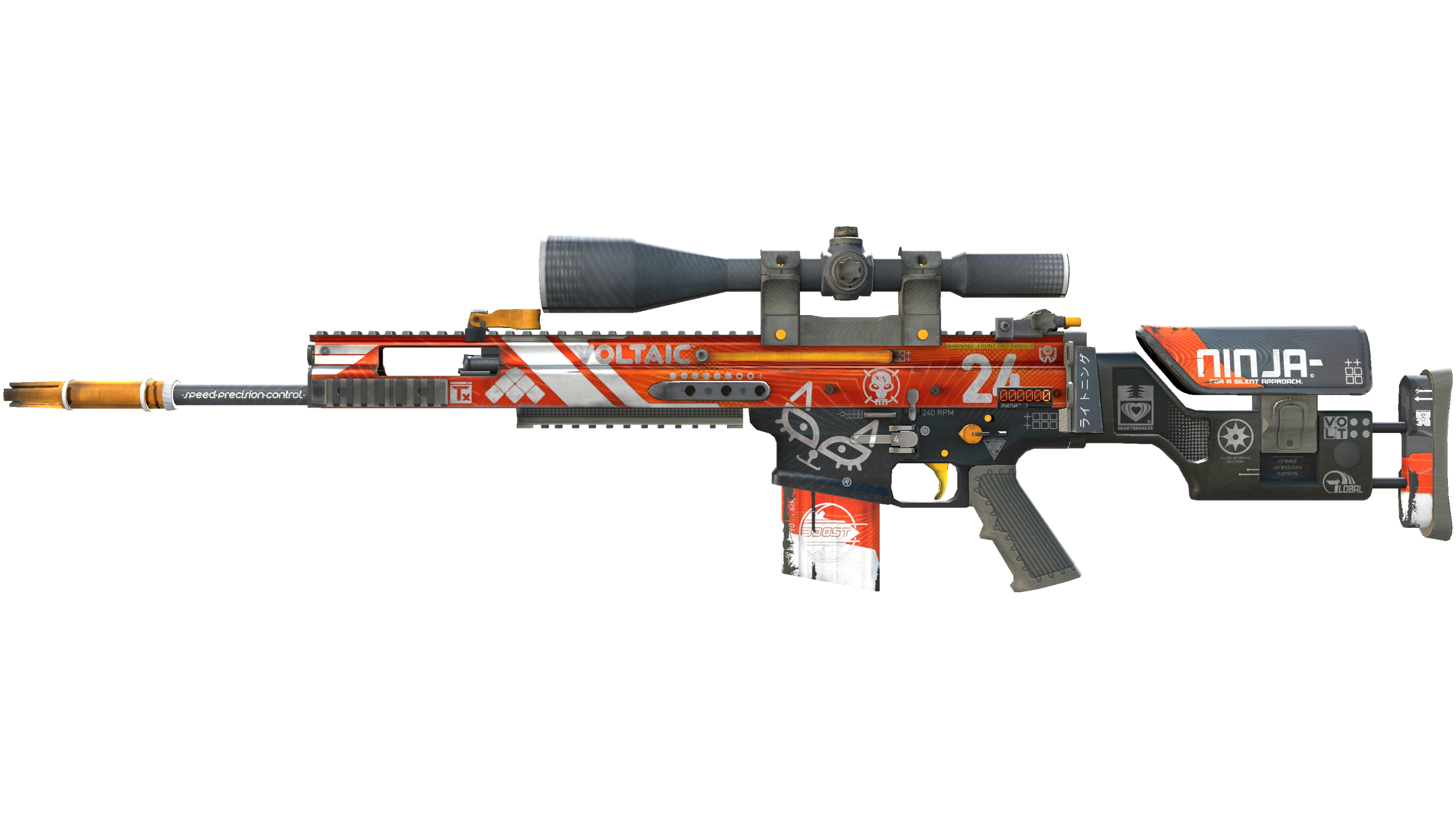 StatTrak™ SCAR-20 | Bloodsport (Field-Tested)
