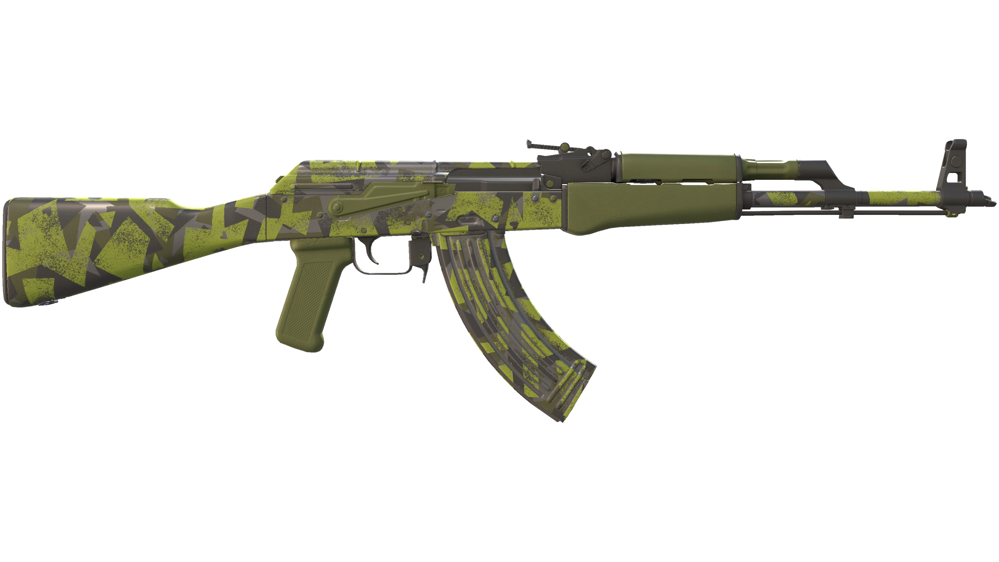 Vorschau von AK-47 | Olive Polycam (Factory New)