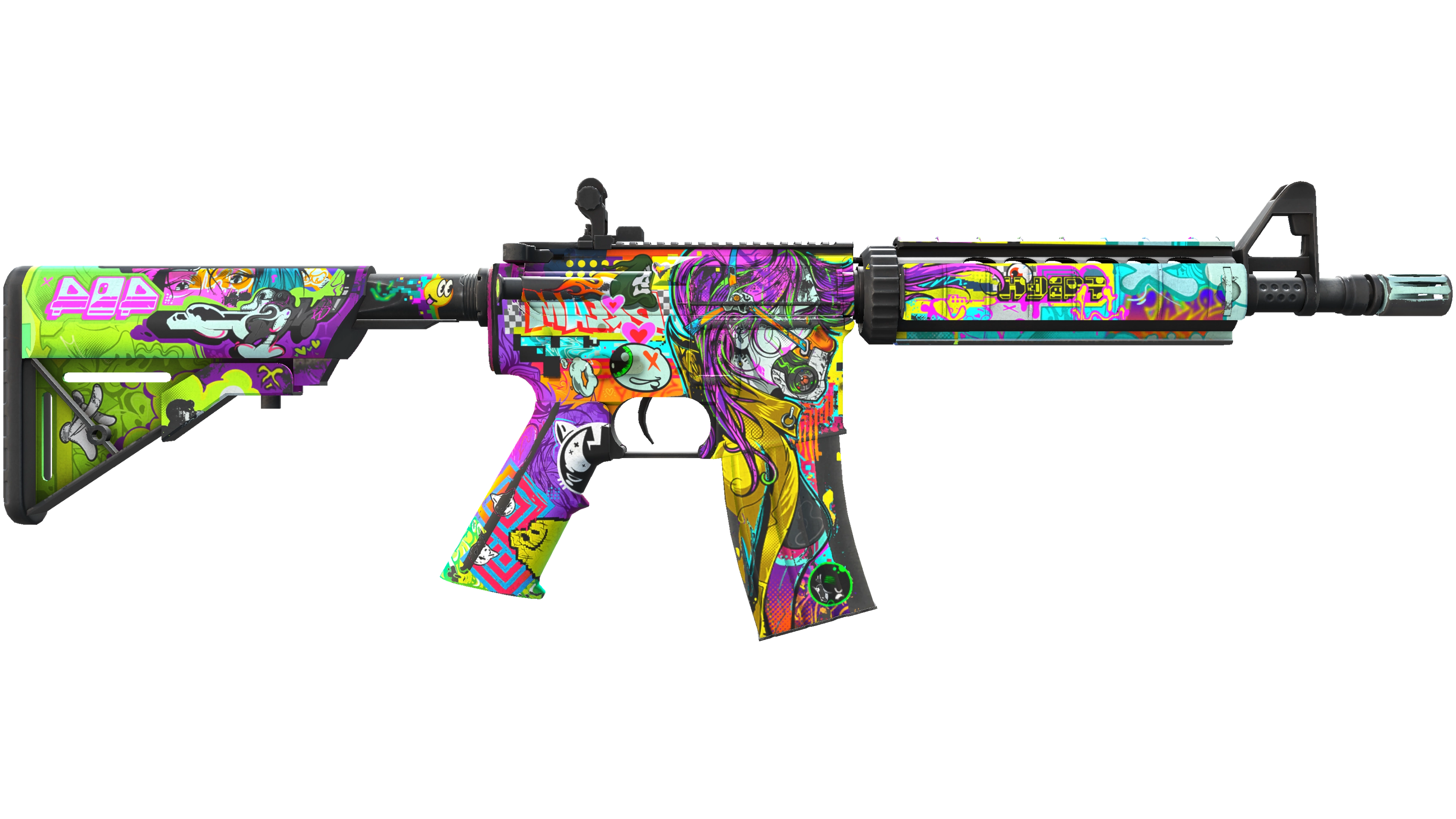 StatTrak™ M4A4 | In Living Color (Field-Tested) thumbnail