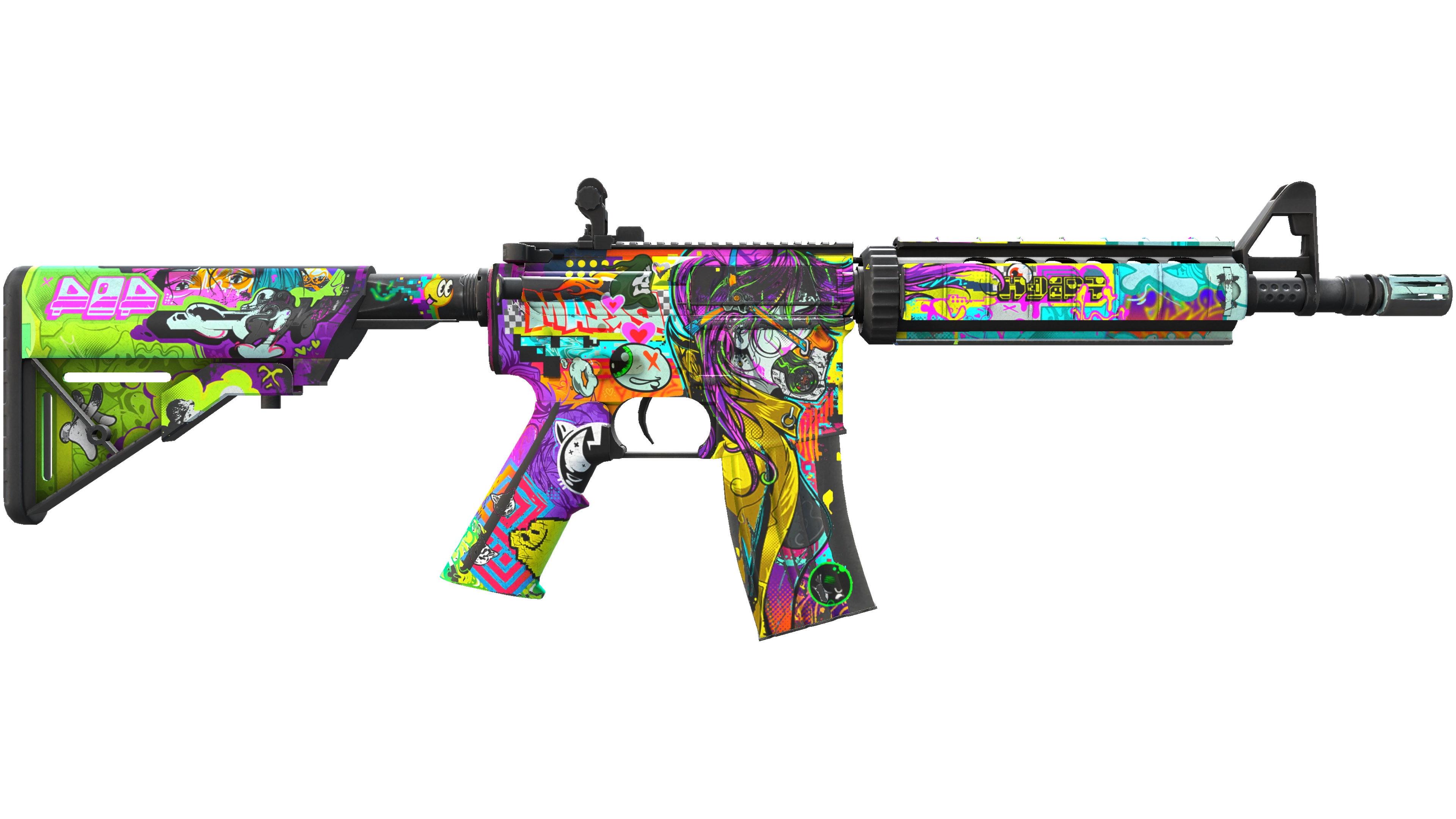 StatTrak™ M4A4 | In Living Color (Field-Tested) thumbnail