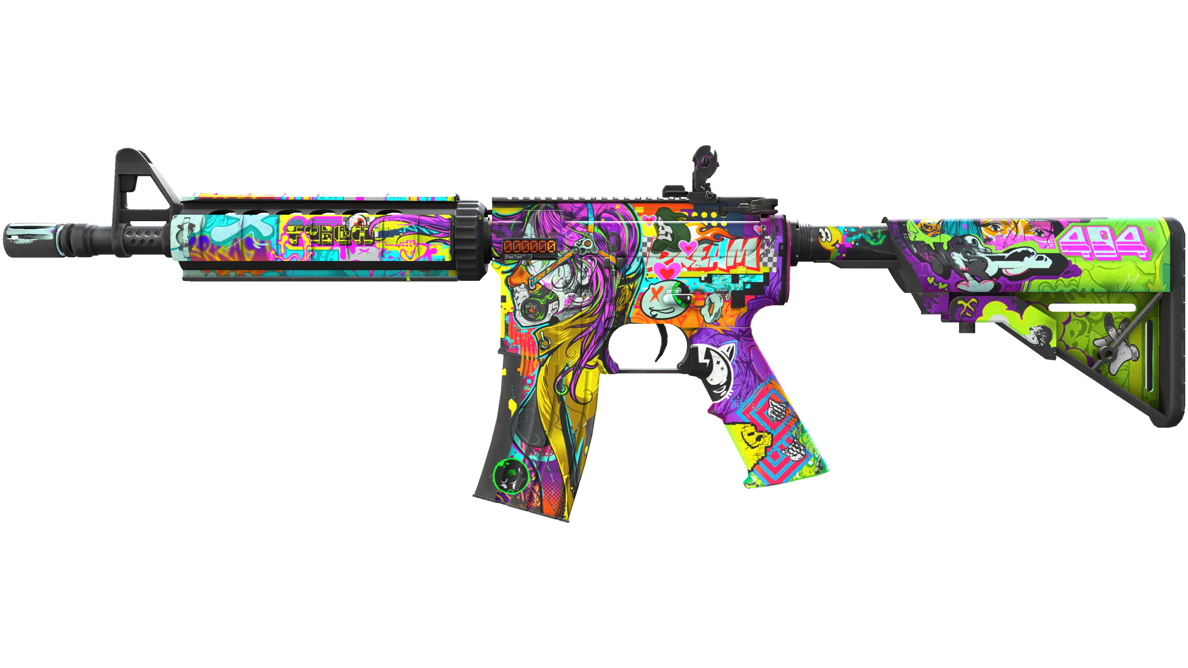 StatTrak™ M4A4 | In Living Color (Field-Tested) thumbnail