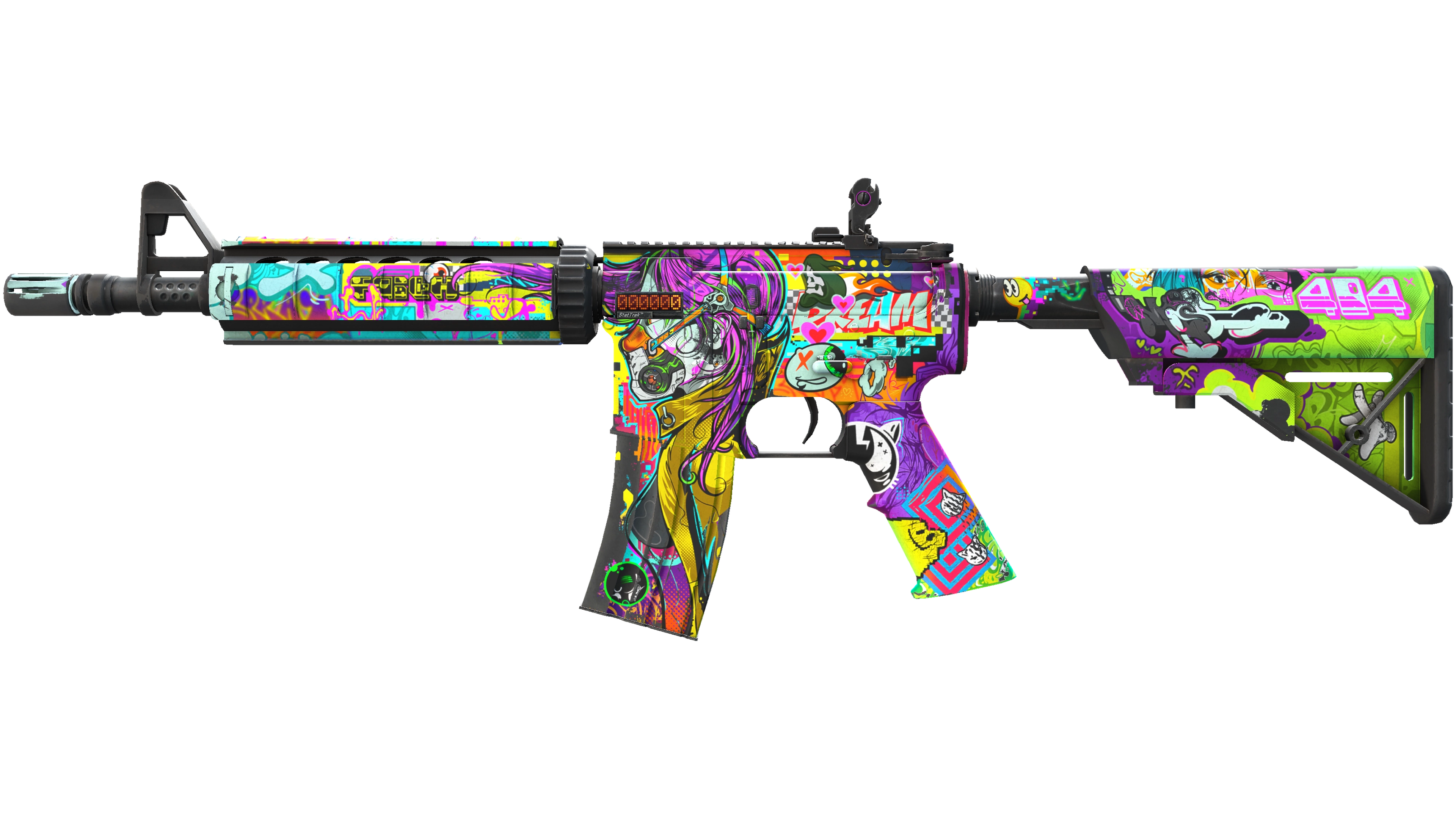 StatTrak™ M4A4 | In Living Color (Field-Tested) thumbnail