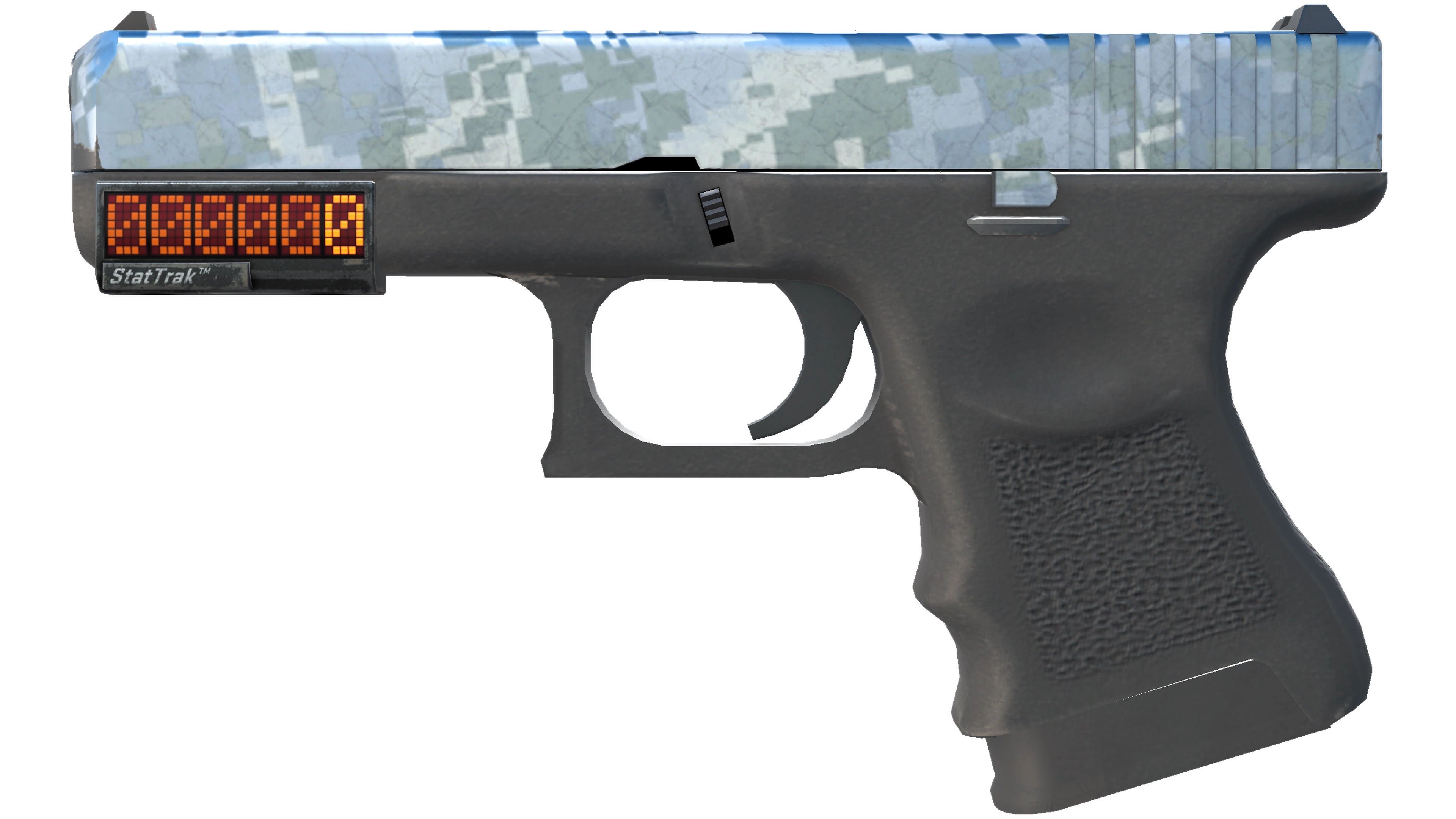 StatTrak™ Glock-18 | Steel Disruption (Field-Tested)