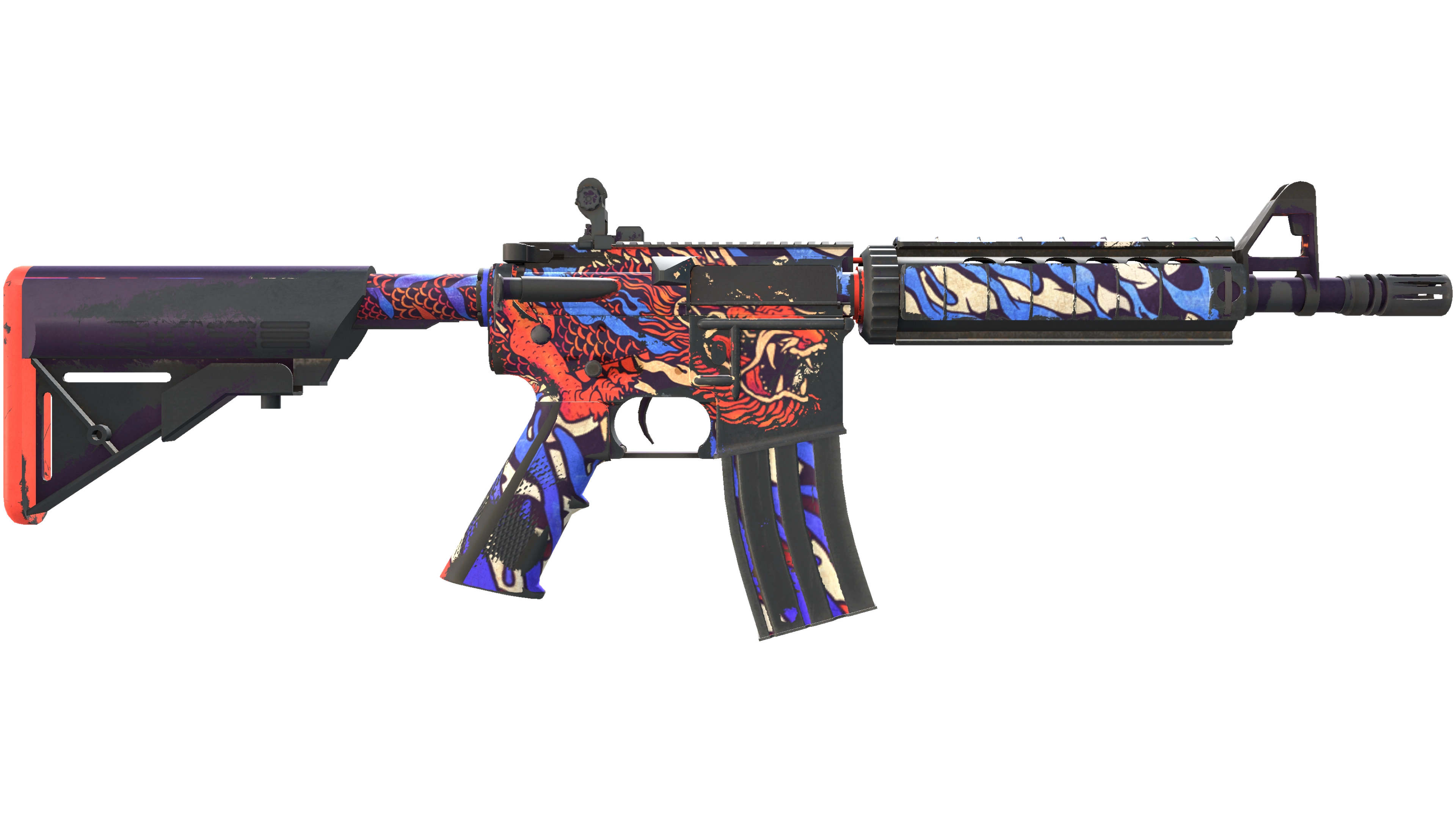Vorschau von StatTrak™ M4A4 | 龍王 (Dragon King) (Field-Tested)
