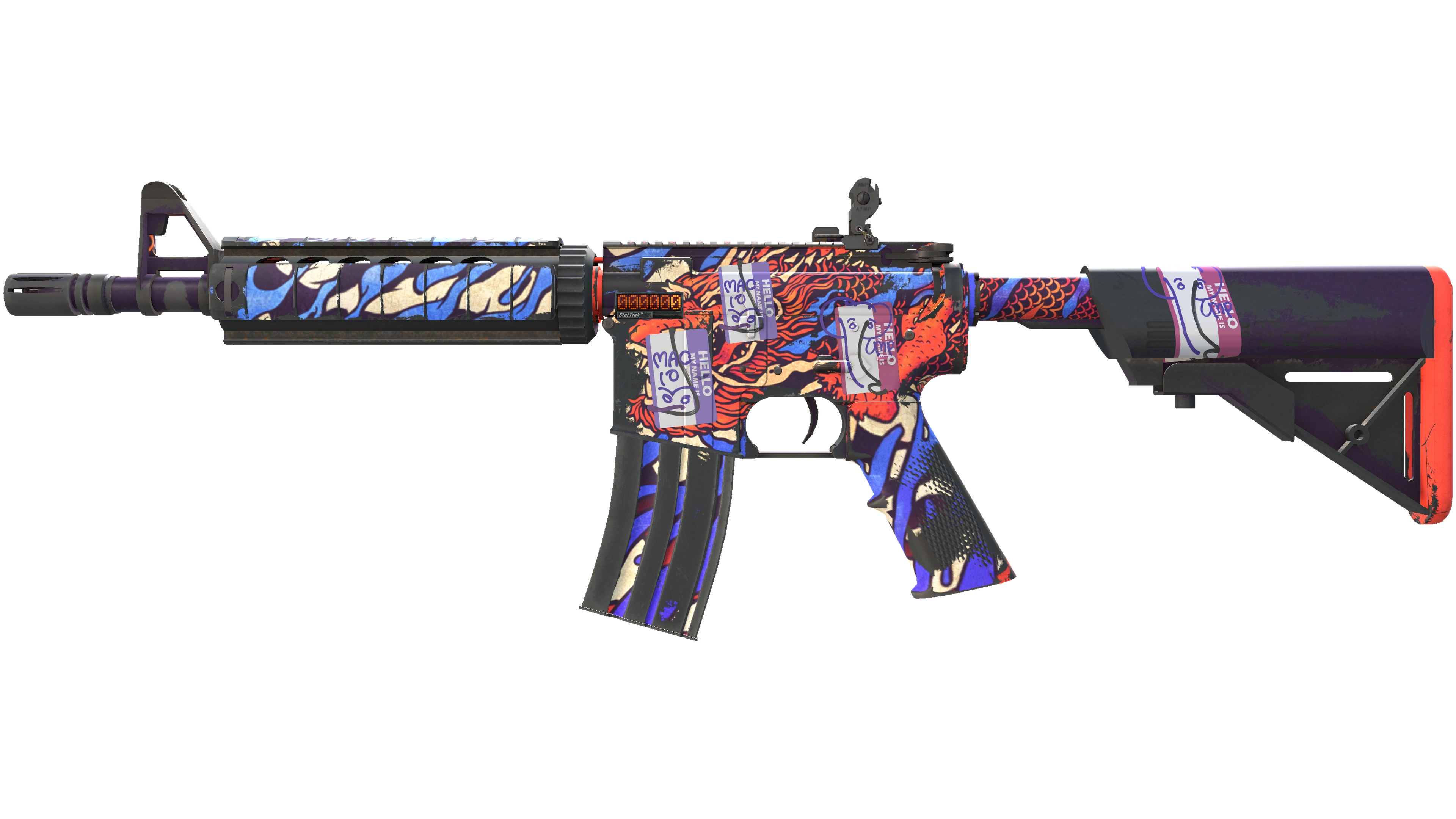 Vorschau von StatTrak™ M4A4 | 龍王 (Dragon King) (Field-Tested)