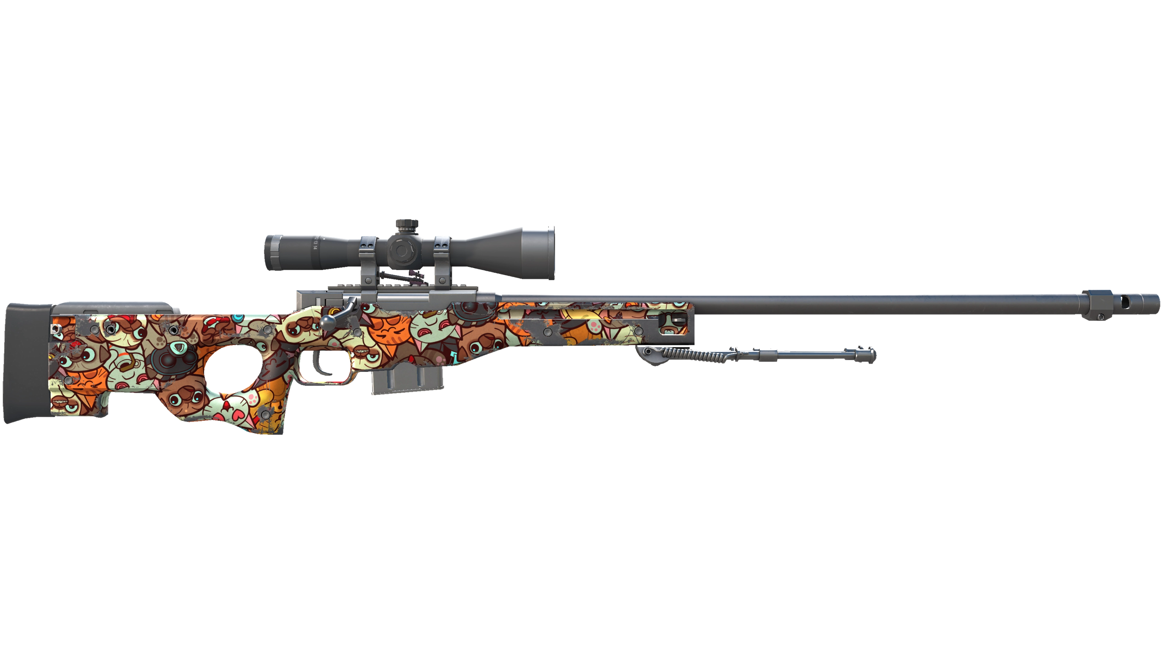 Миниатюра StatTrak™ AWP | PAW (Field-Tested)