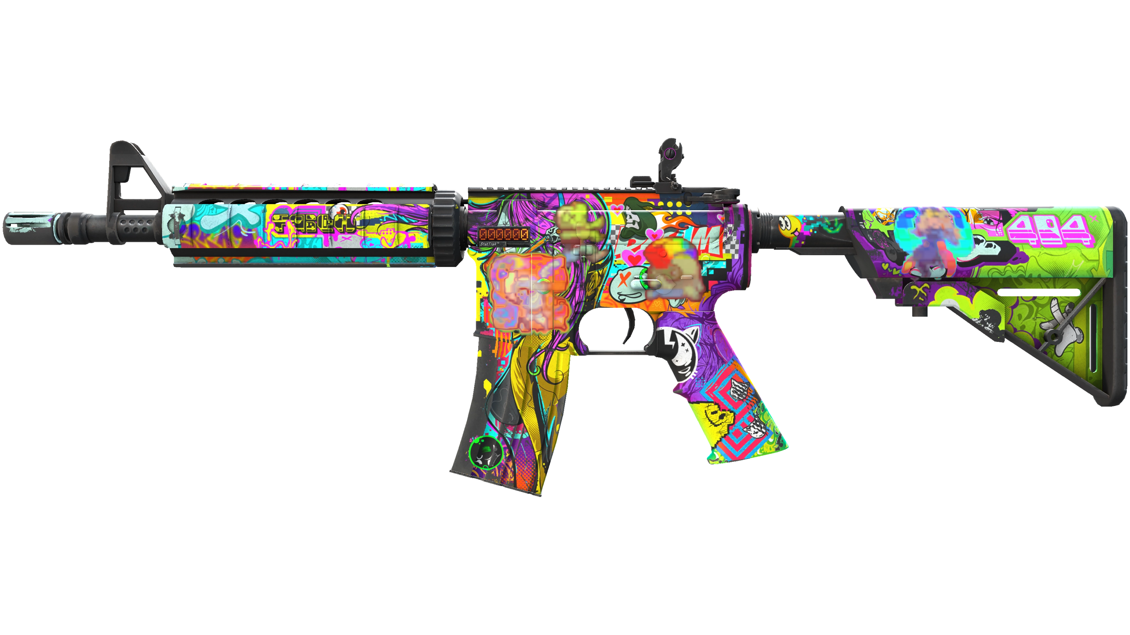 Miniatura de StatTrak™ M4A4 | In Living Color (Field-Tested)