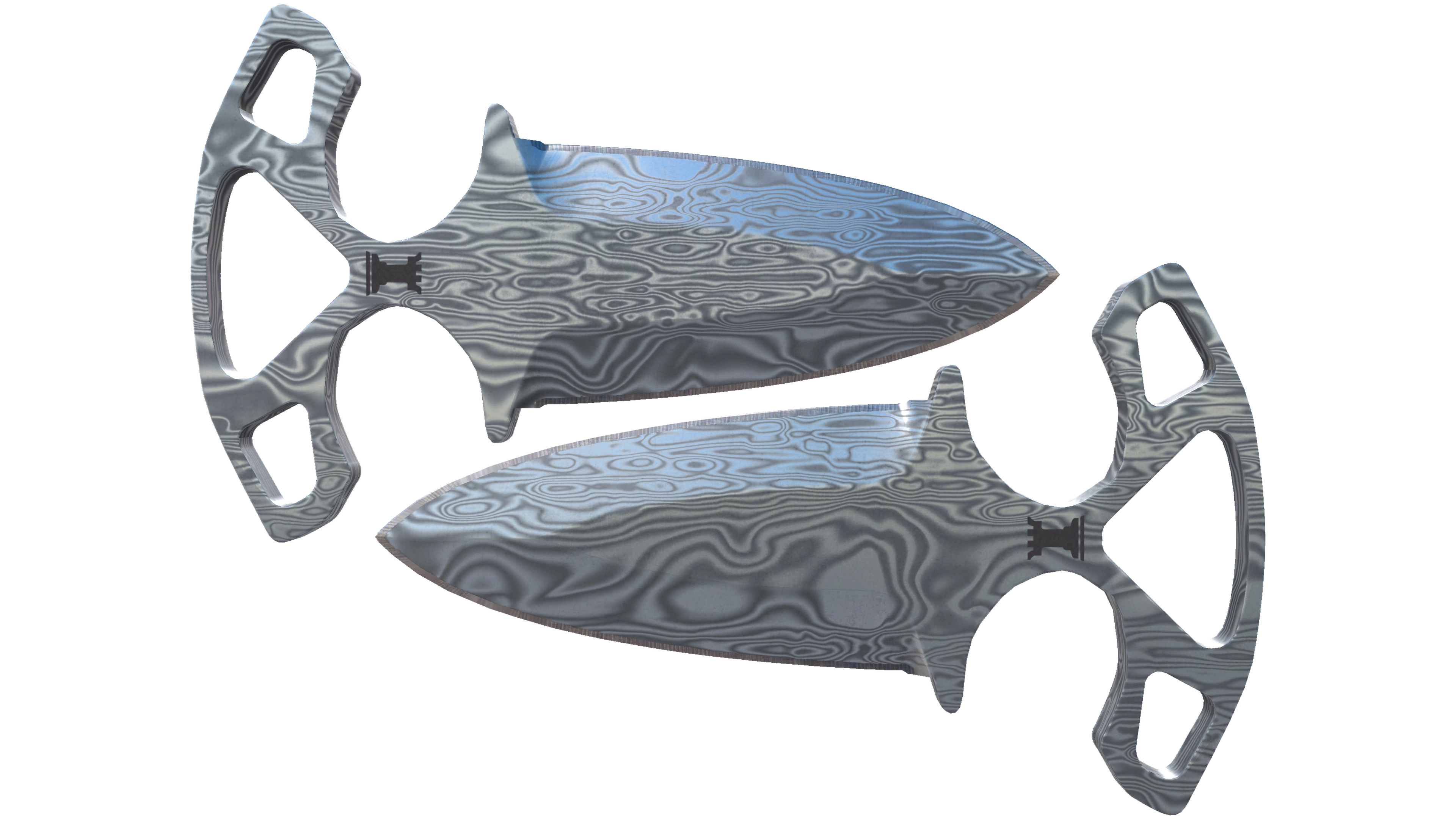 ★ Shadow Daggers | Damascus Steel (Minimal Wear) thumbnail