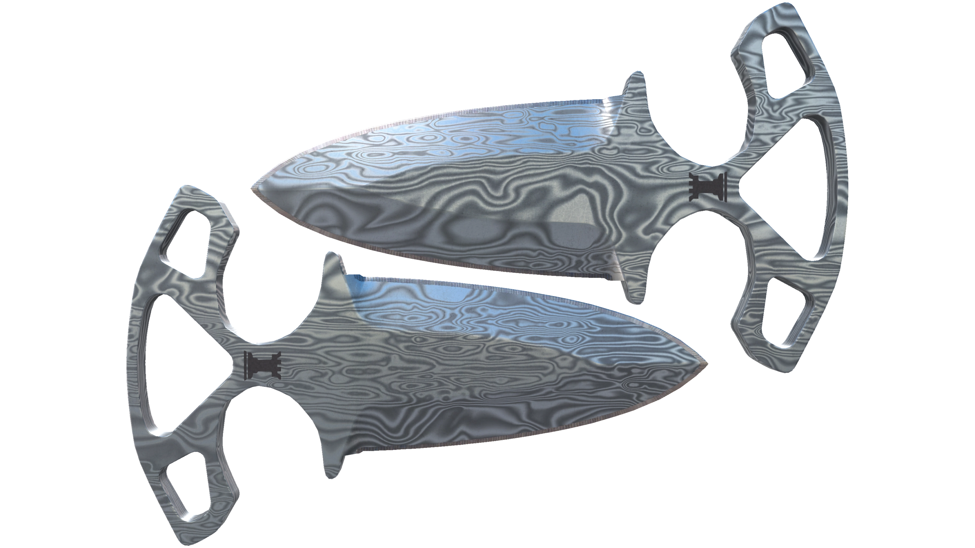 ★ Shadow Daggers | Damascus Steel (Minimal Wear) thumbnail