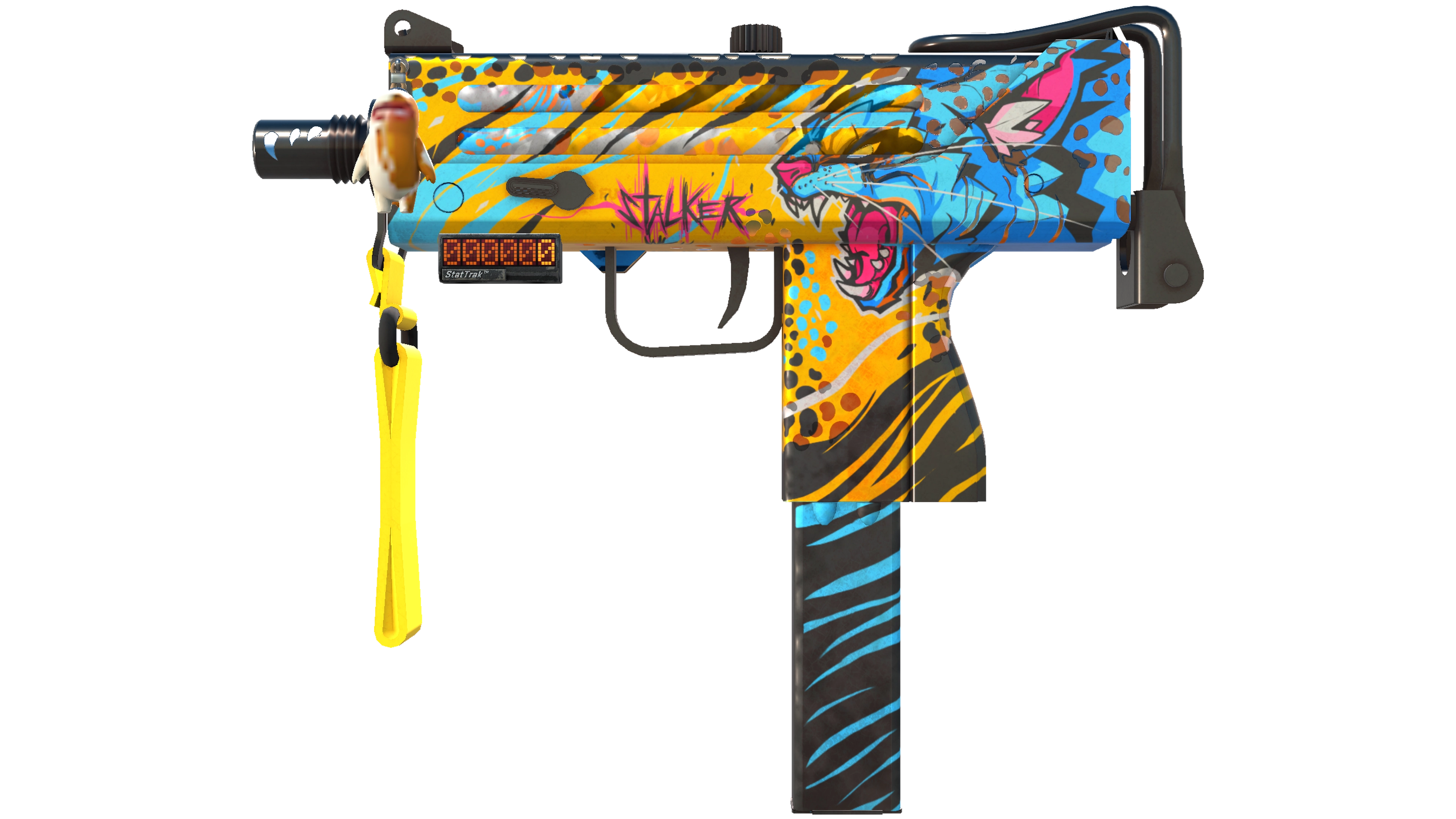 StatTrak™ MAC-10 | Stalker (Minimal Wear)