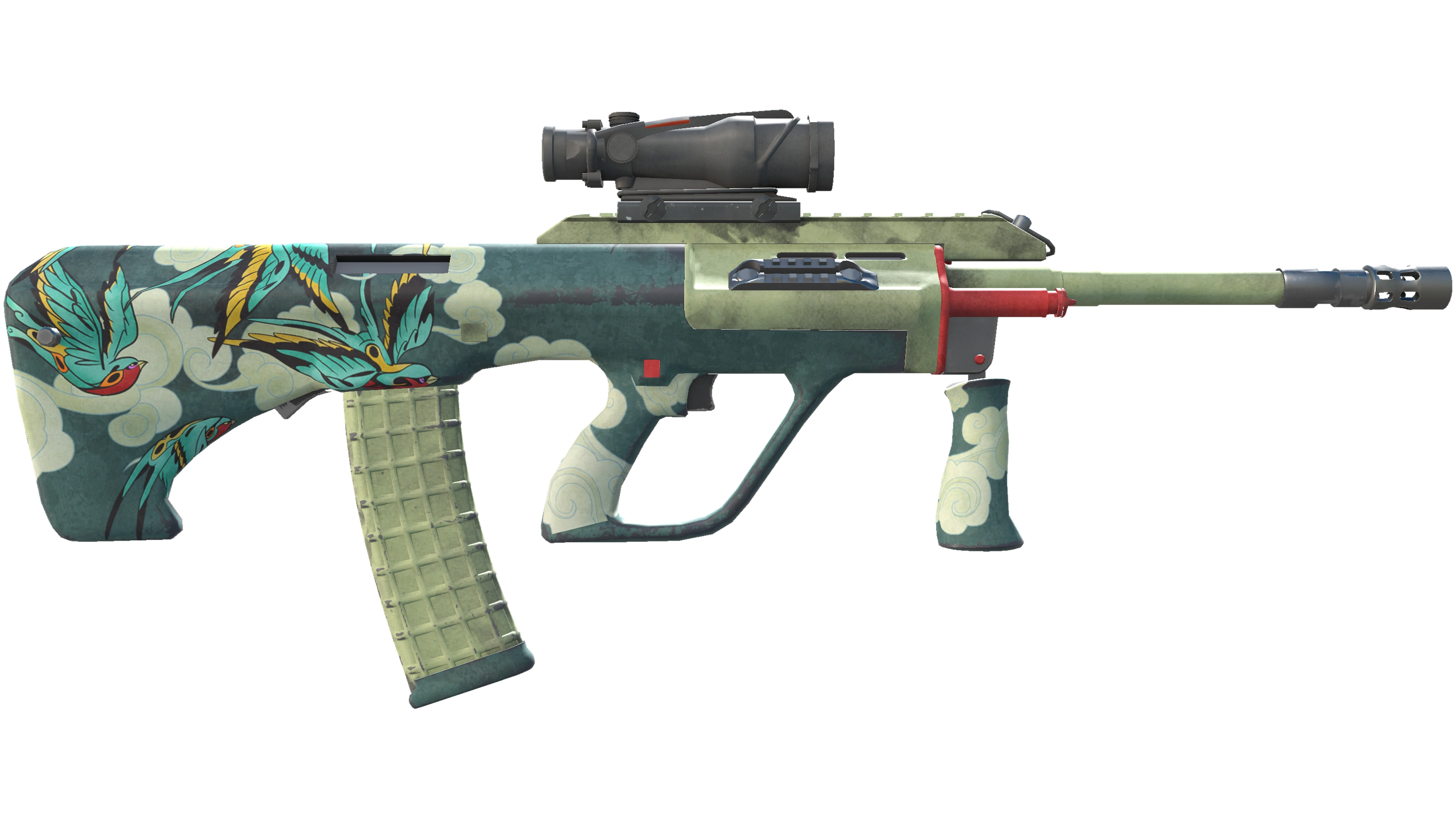 StatTrak™ AUG | Fleet Flock (Minimal Wear) thumbnail