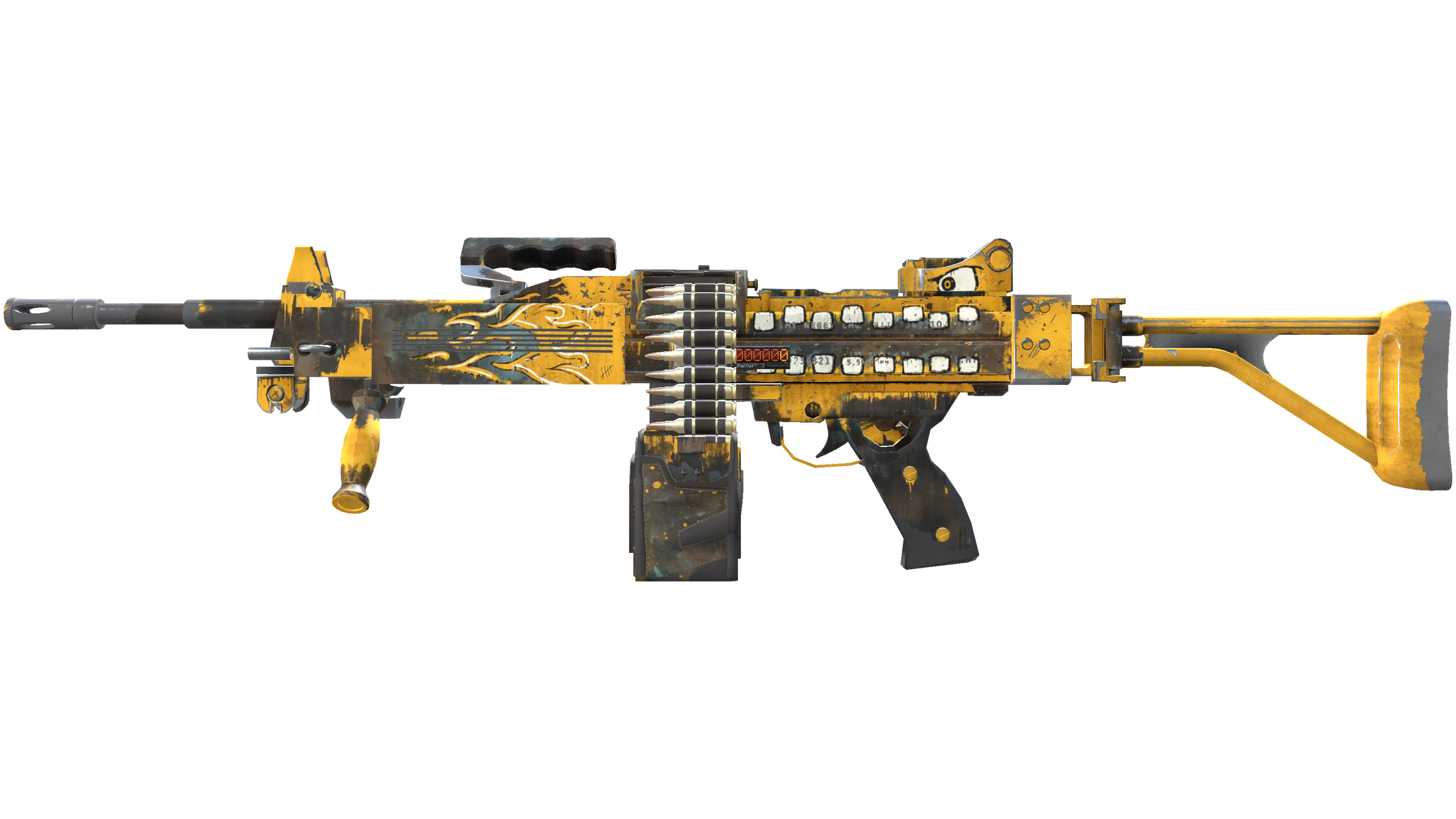 StatTrak™ Negev | Loudmouth (Minimal Wear)