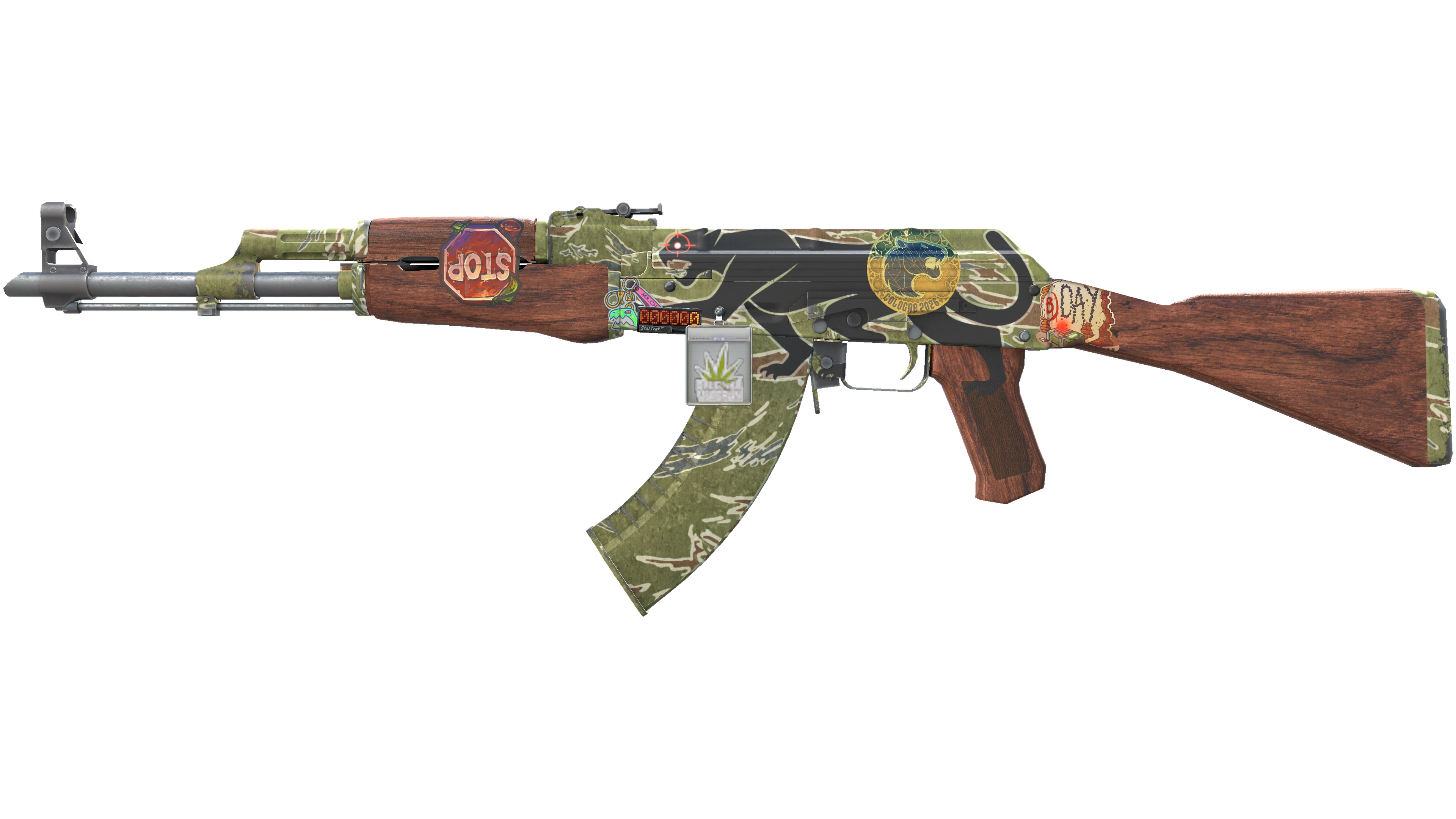 StatTrak™ AK-47 | Jaguar (Minimal Wear)