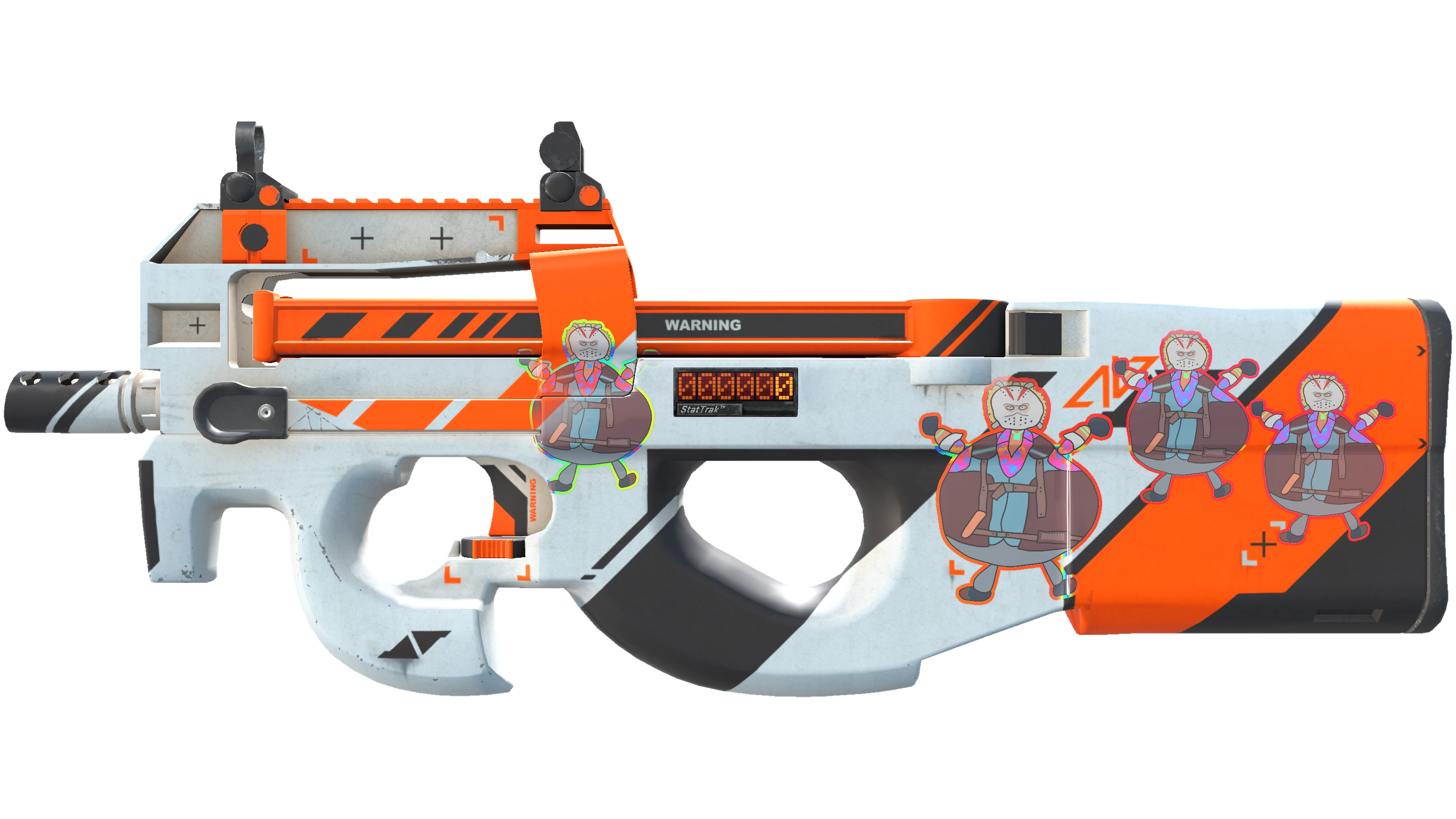 StatTrak™ P90 | Asiimov (Minimal Wear) thumbnail