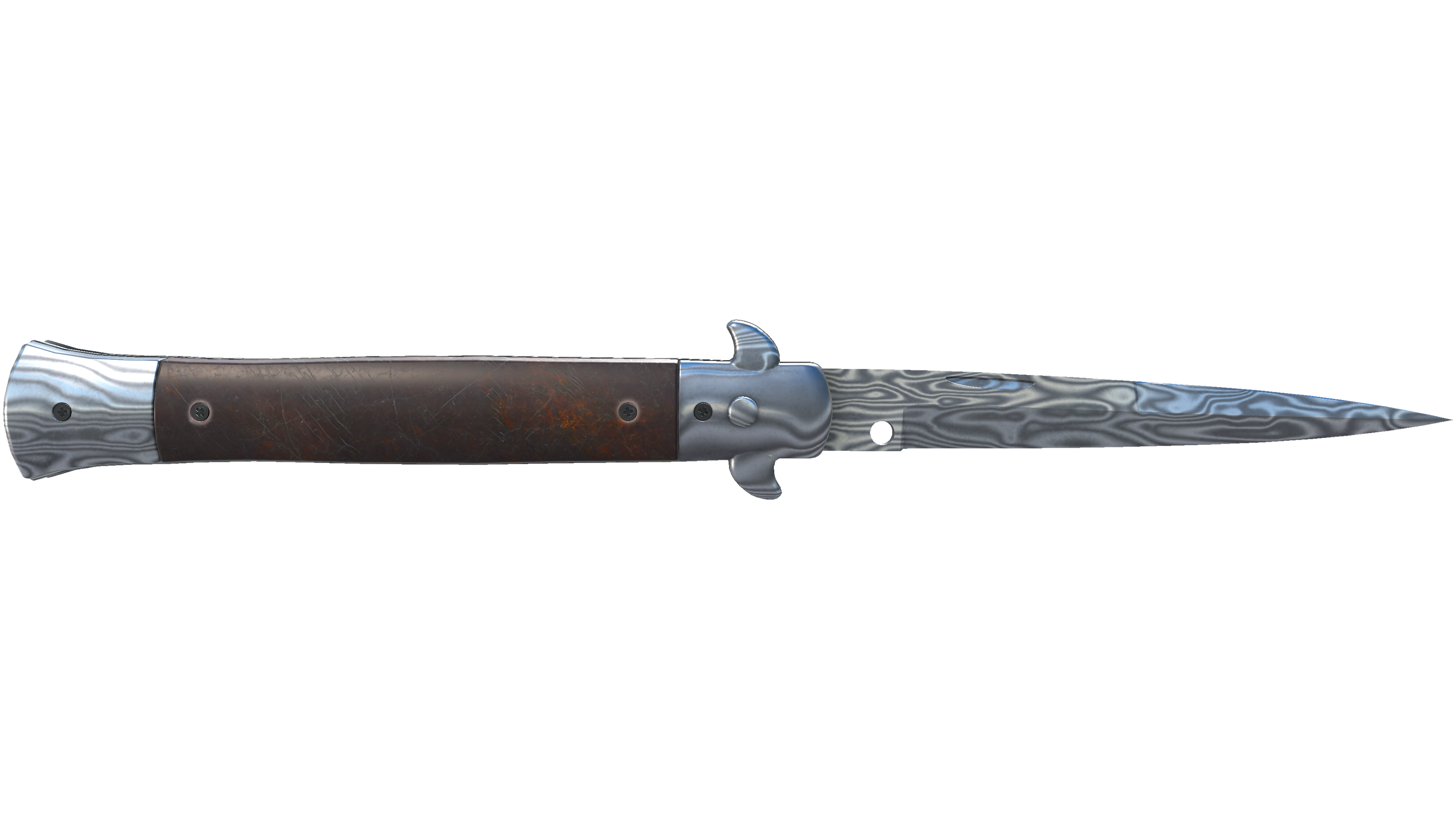 ★ Stiletto Knife | Damascus Steel (Factory New)