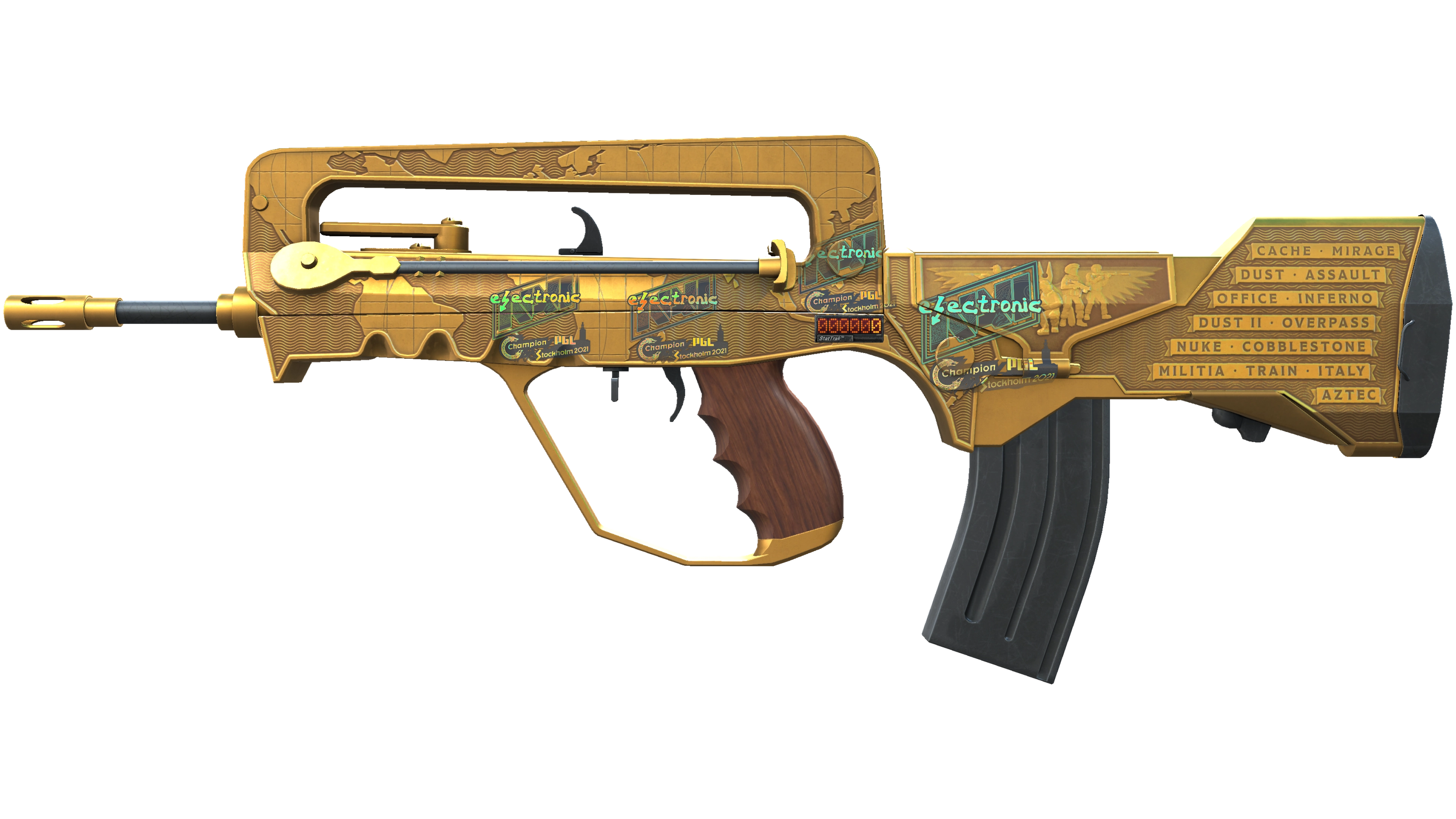StatTrak™ FAMAS | Commemoration (Minimal Wear) thumbnail