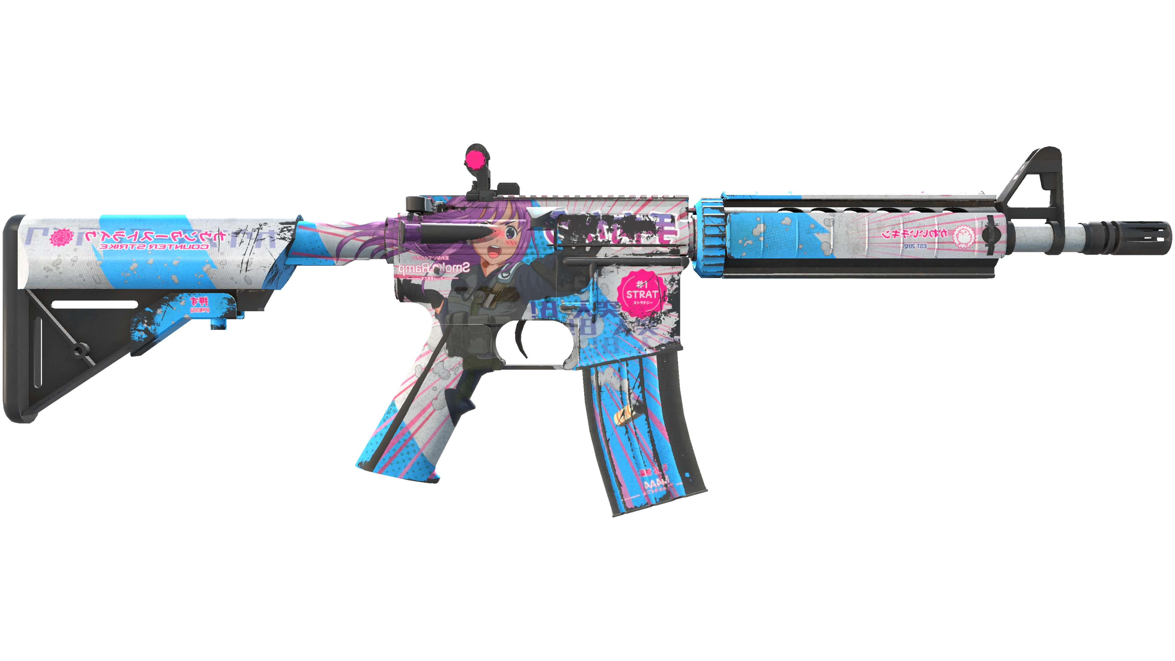 StatTrak™ M4A4 | Temukau (Field-Tested) thumbnail