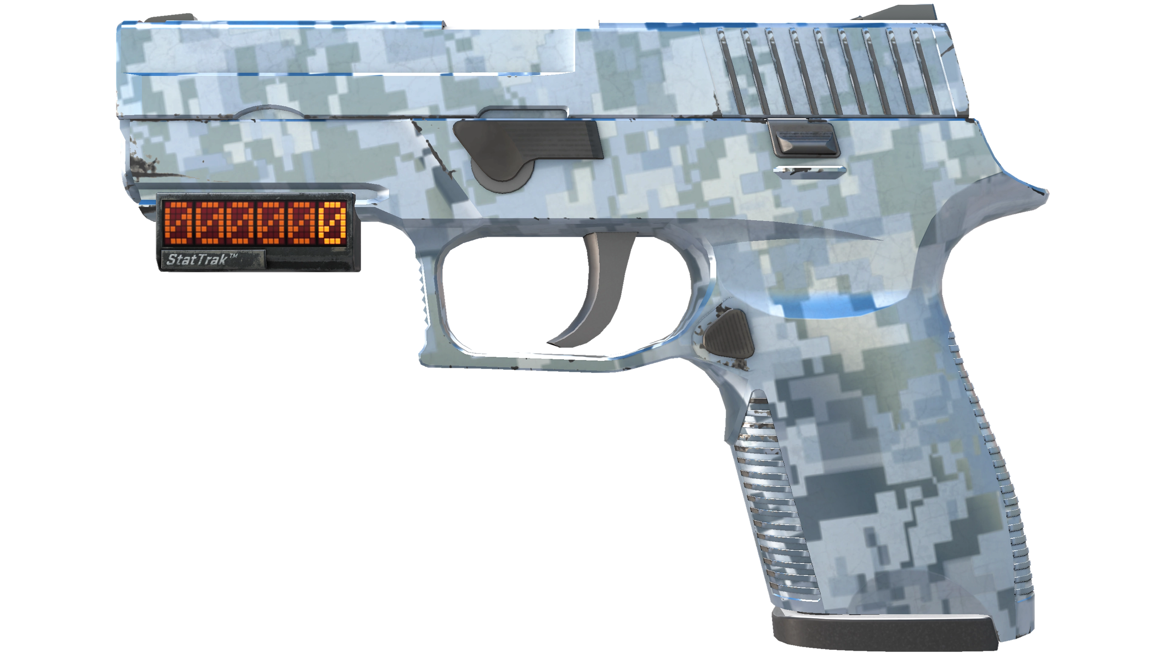 StatTrak™ P250 | Steel Disruption (Factory New)