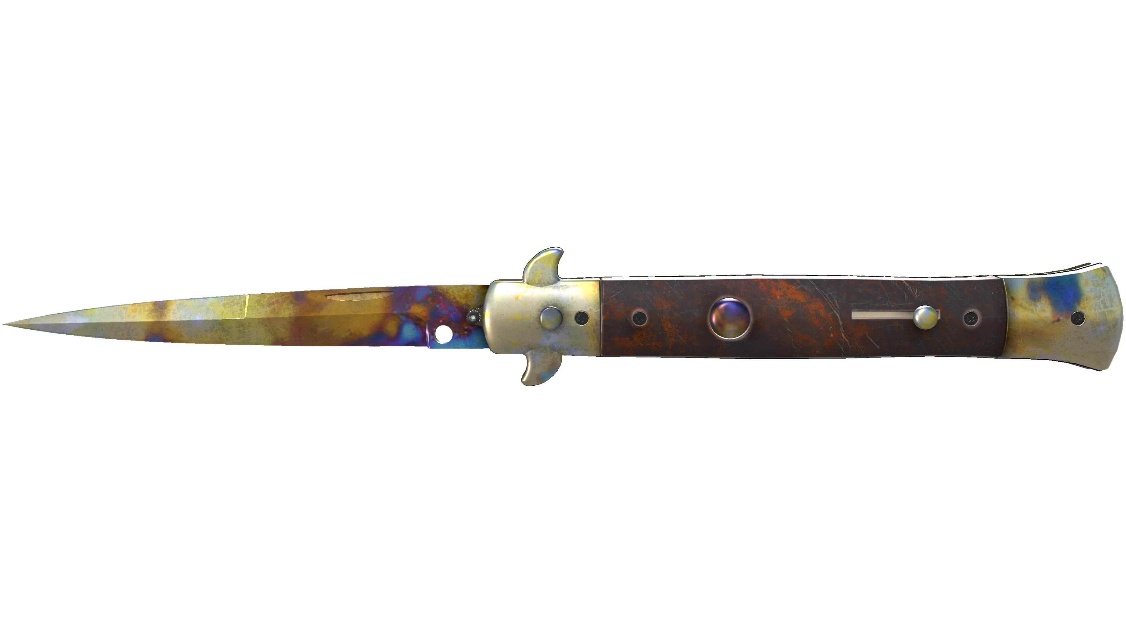 ★ Stiletto Knife | Case Hardened (Minimal Wear) thumbnail