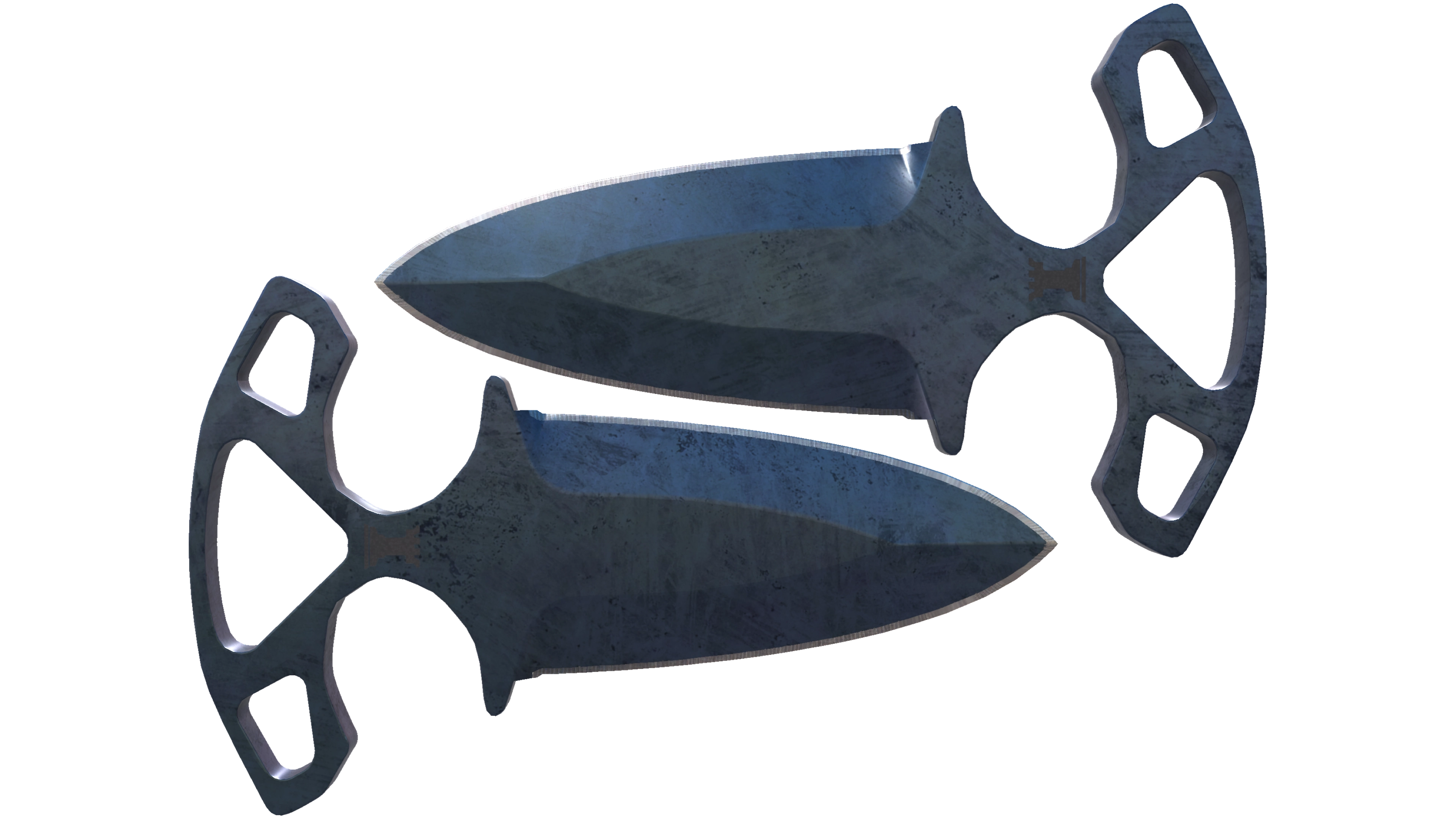 ★ Shadow Daggers | Blue Steel (Minimal Wear)