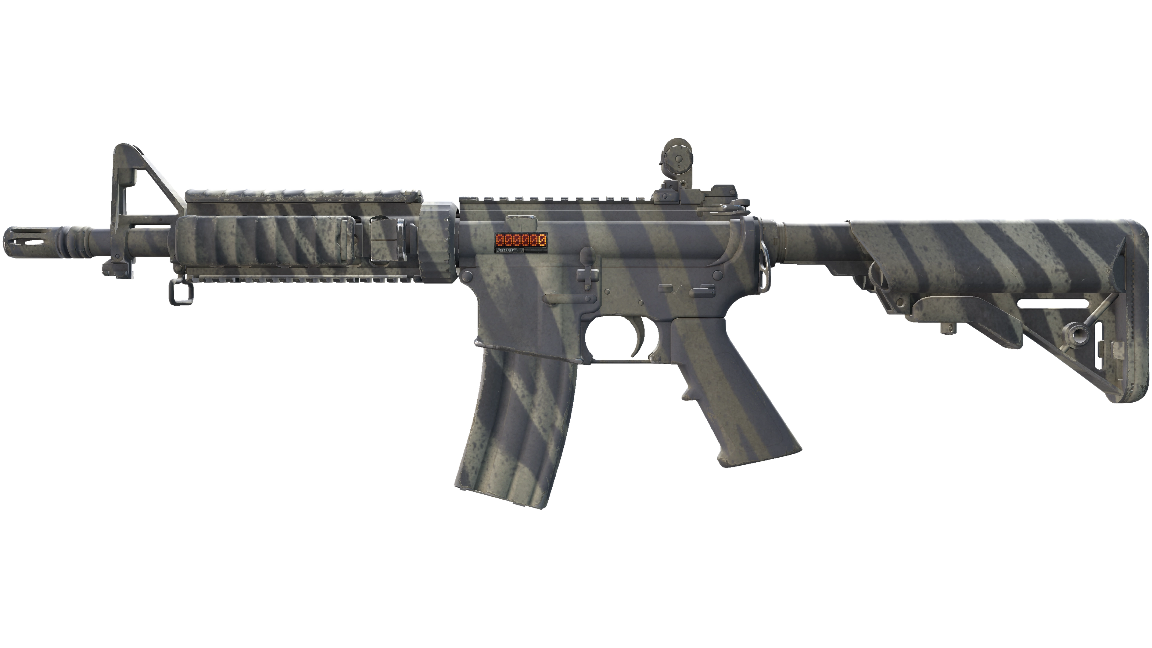 StatTrak™ M4A4 | Faded Zebra (Minimal Wear)