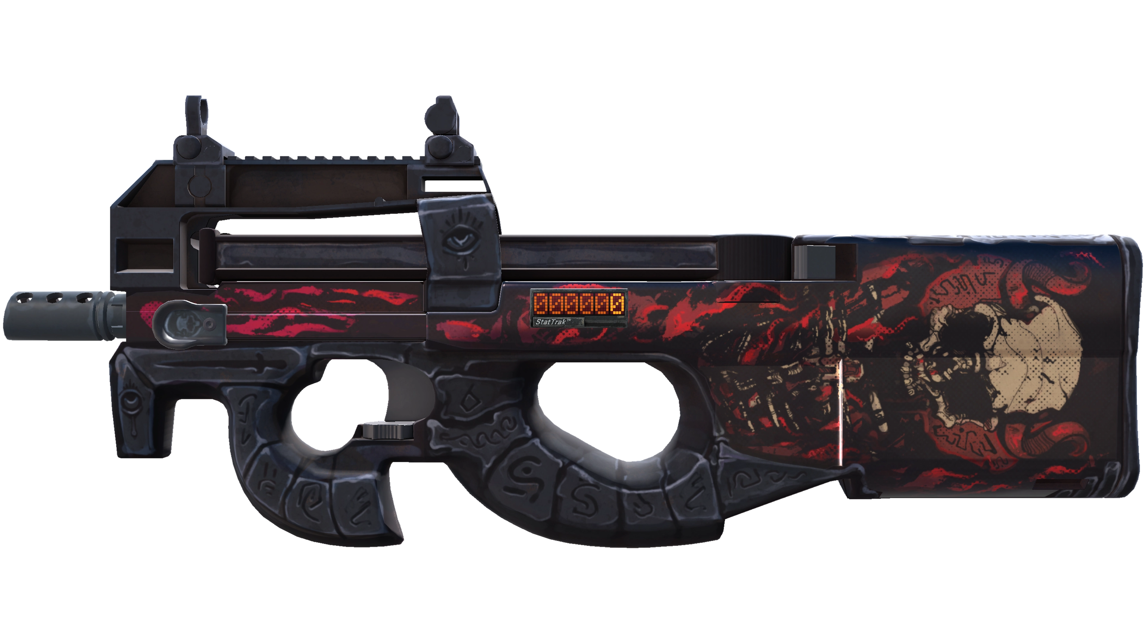 StatTrak™ P90 | Shallow Grave (Factory New)