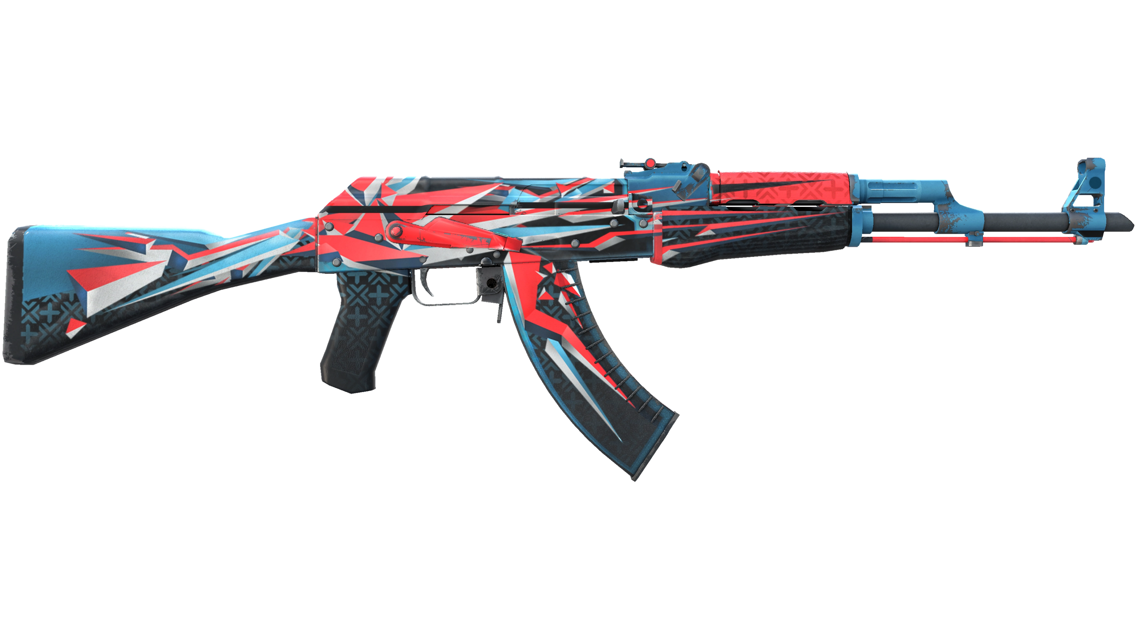 Vorschau von StatTrak™ AK-47 | Point Disarray (Minimal Wear)