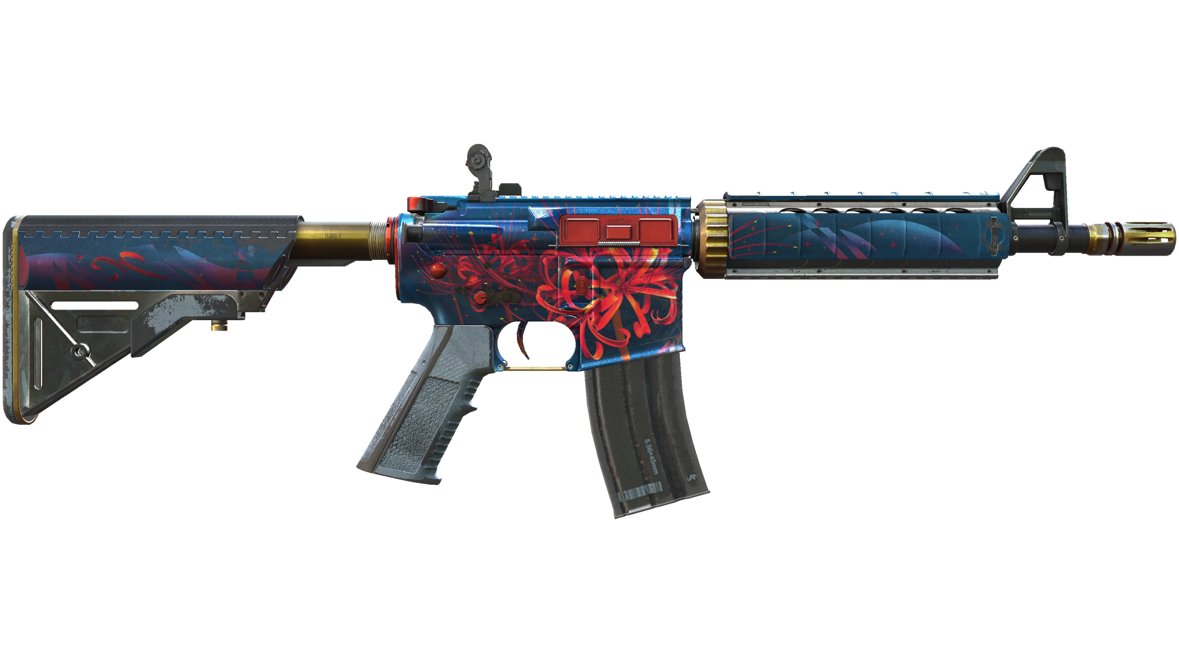 StatTrak™ M4A4 | Spider Lily (Battle-Scarred) thumbnail