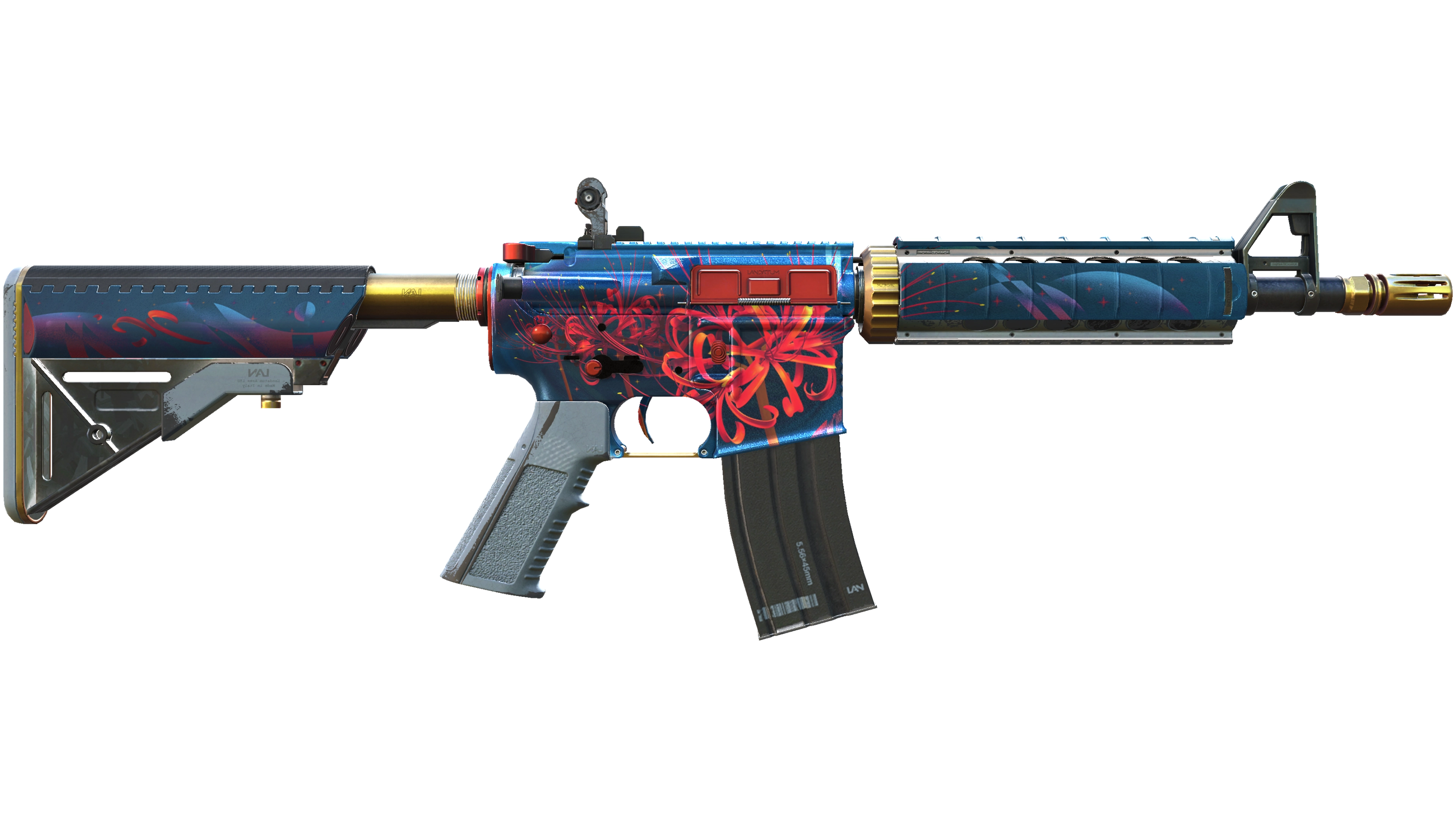 Миниатюра StatTrak™ M4A4 | Spider Lily (Minimal Wear)