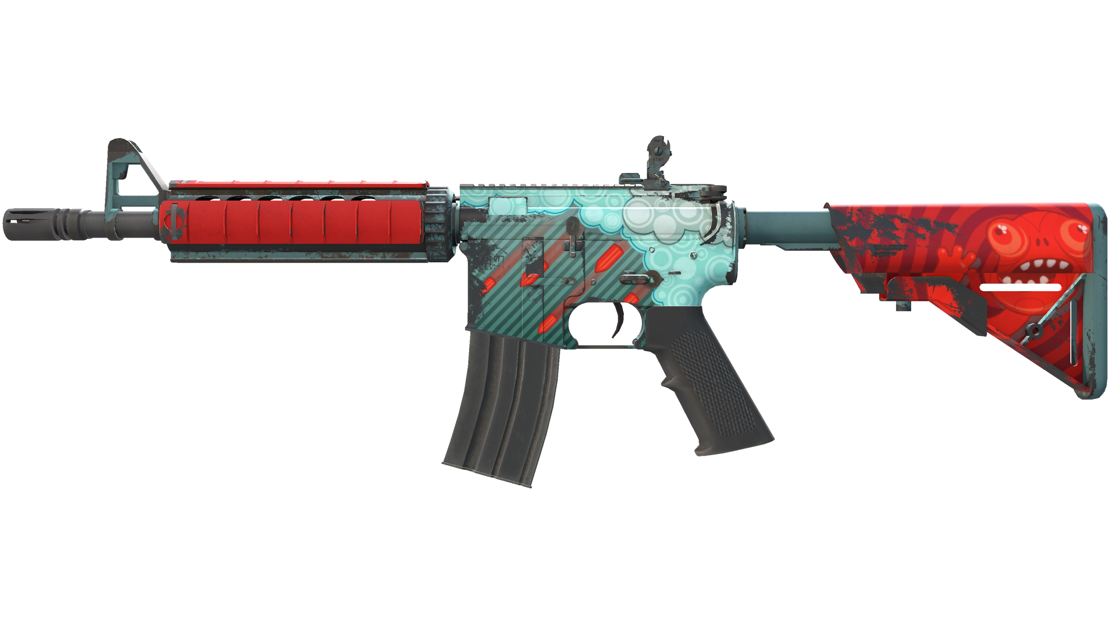 M4A4 | Bullet Rain (Minimal Wear) thumbnail