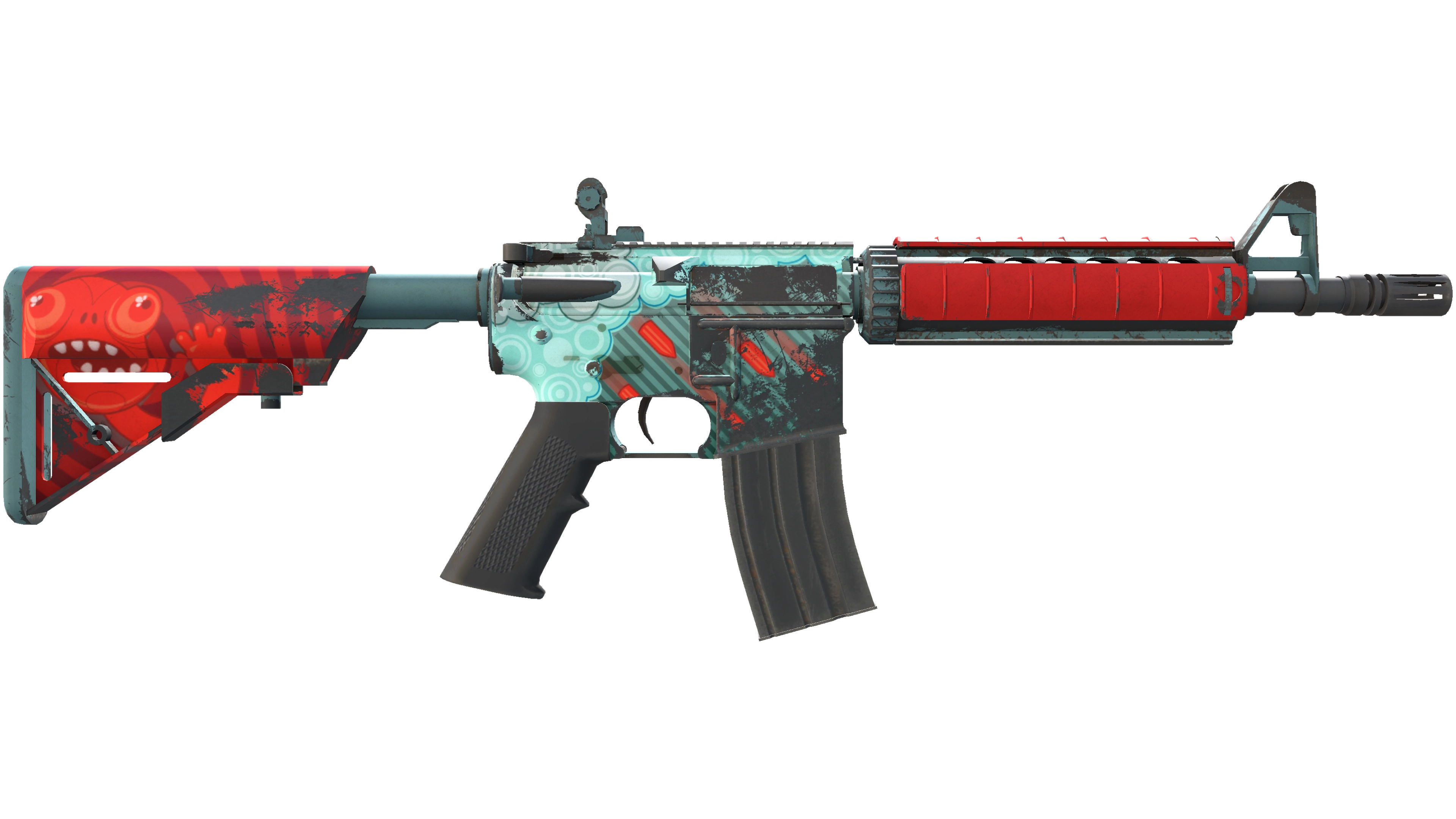 M4A4 | Bullet Rain (Minimal Wear) thumbnail