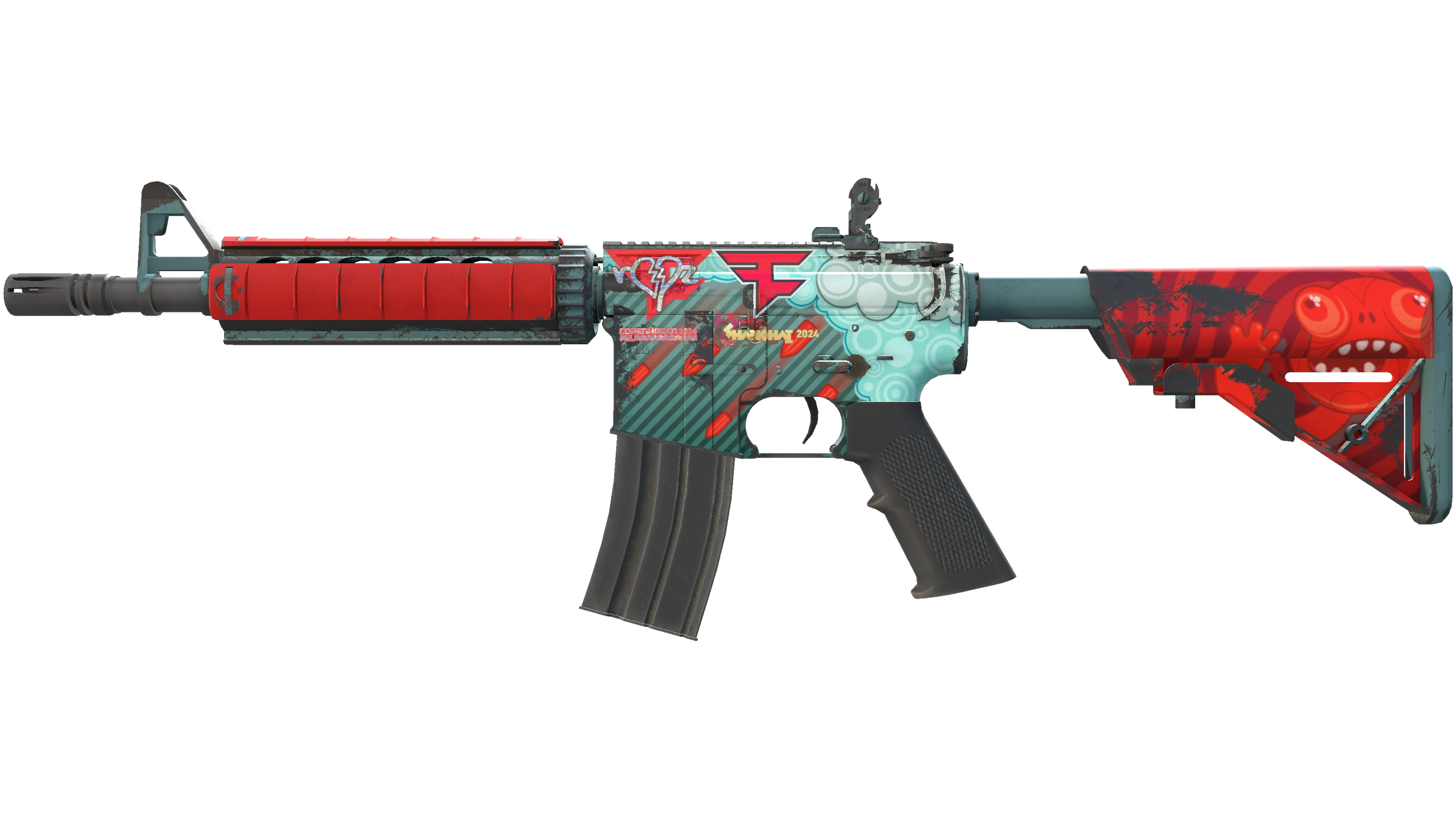 M4A4 | Bullet Rain (Minimal Wear) thumbnail