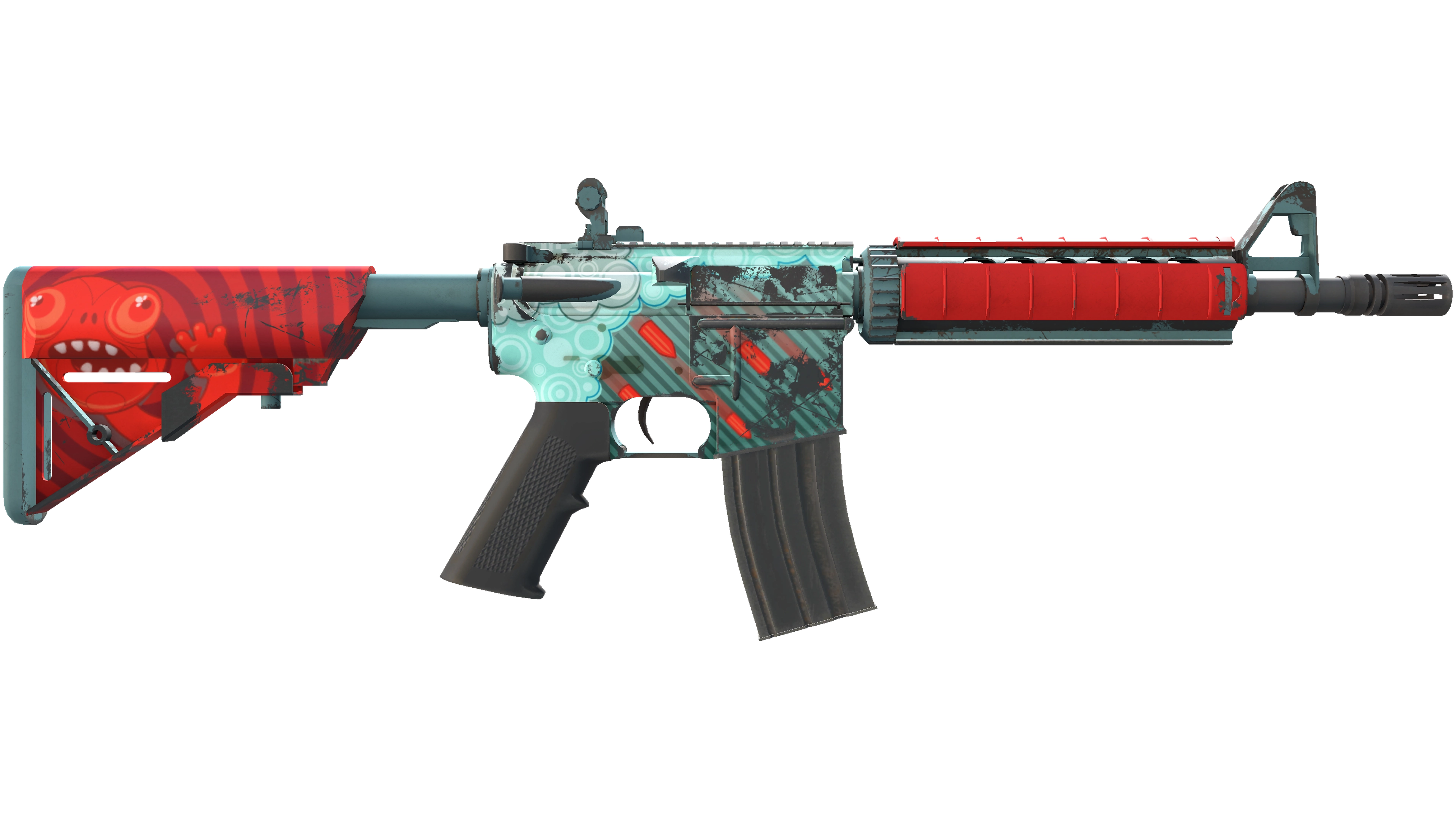 M4A4 | Bullet Rain (Minimal Wear) thumbnail