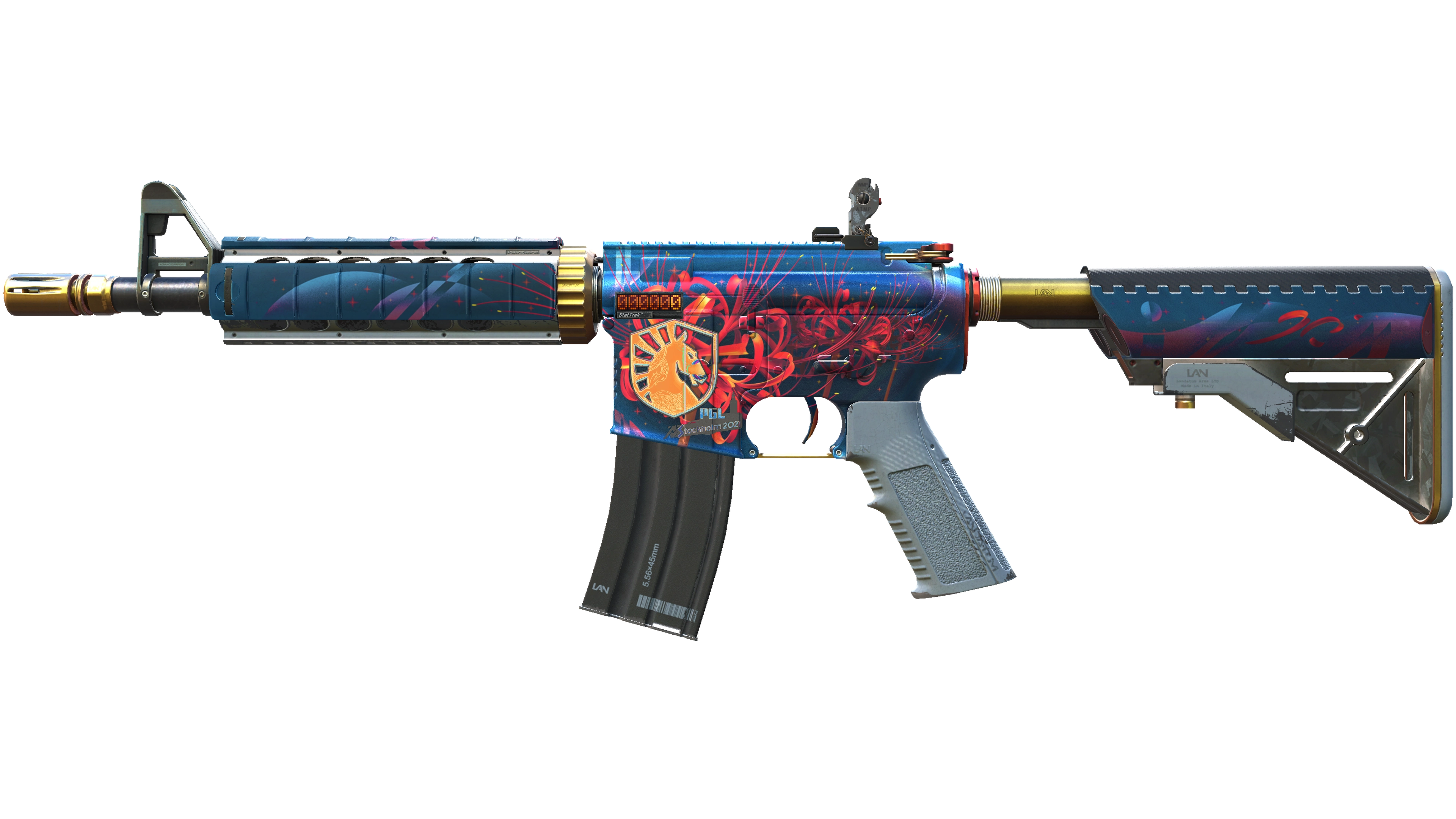 StatTrak™ M4A4 | Spider Lily (Minimal Wear) thumbnail